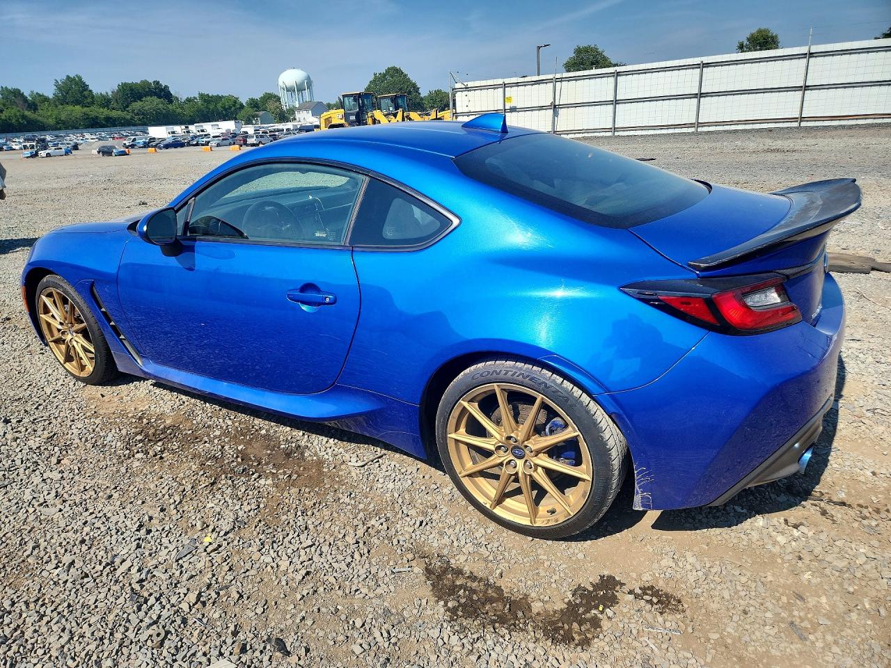 2022 Subaru Brz Limited Blue vin: JF1ZDBE1XN9701128