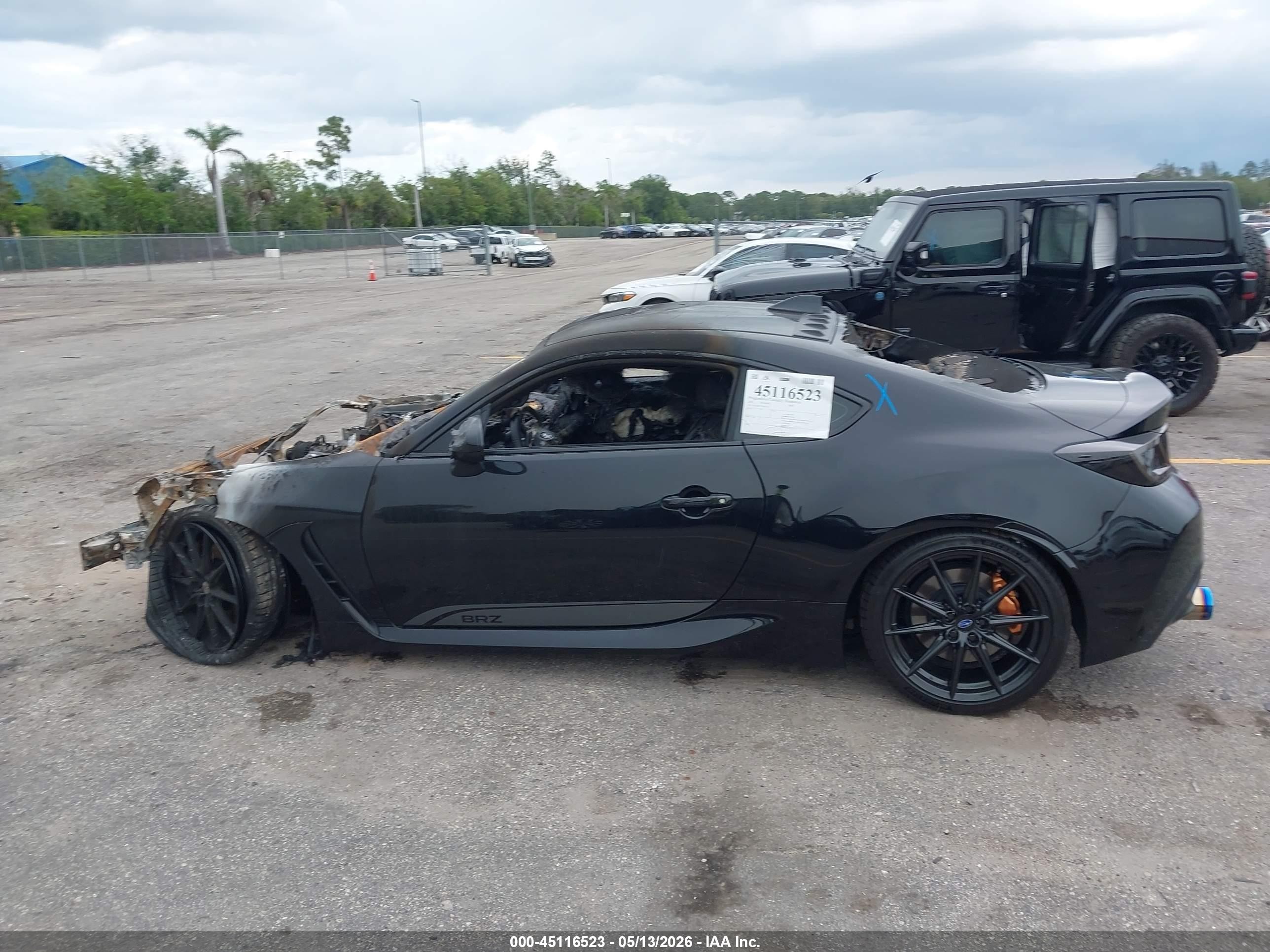 2025 Subaru Brz Ts Black vin: JF1ZDBS17S9703211