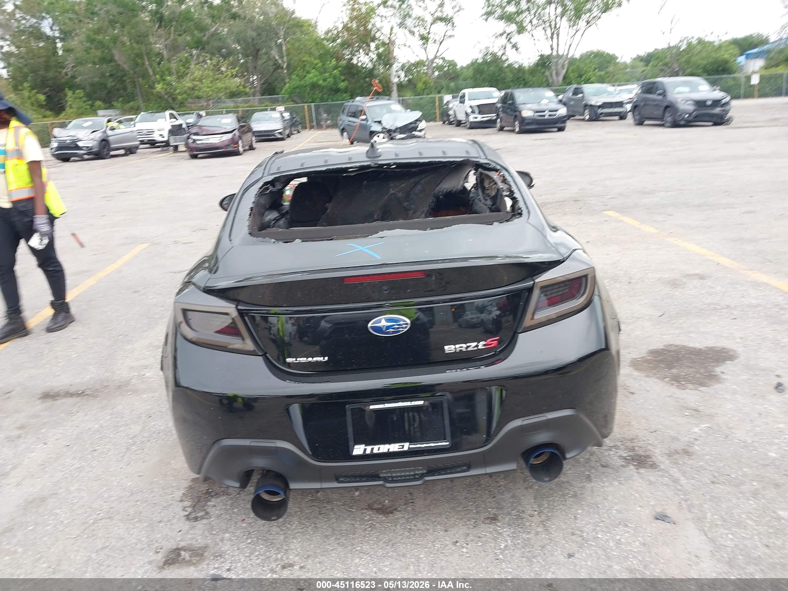 2025 Subaru Brz Ts Black vin: JF1ZDBS17S9703211