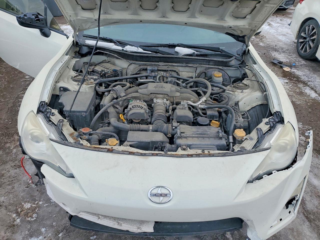 2013 Toyota Scion Fr-s Белый vin: JF1ZNAA10D2713549
