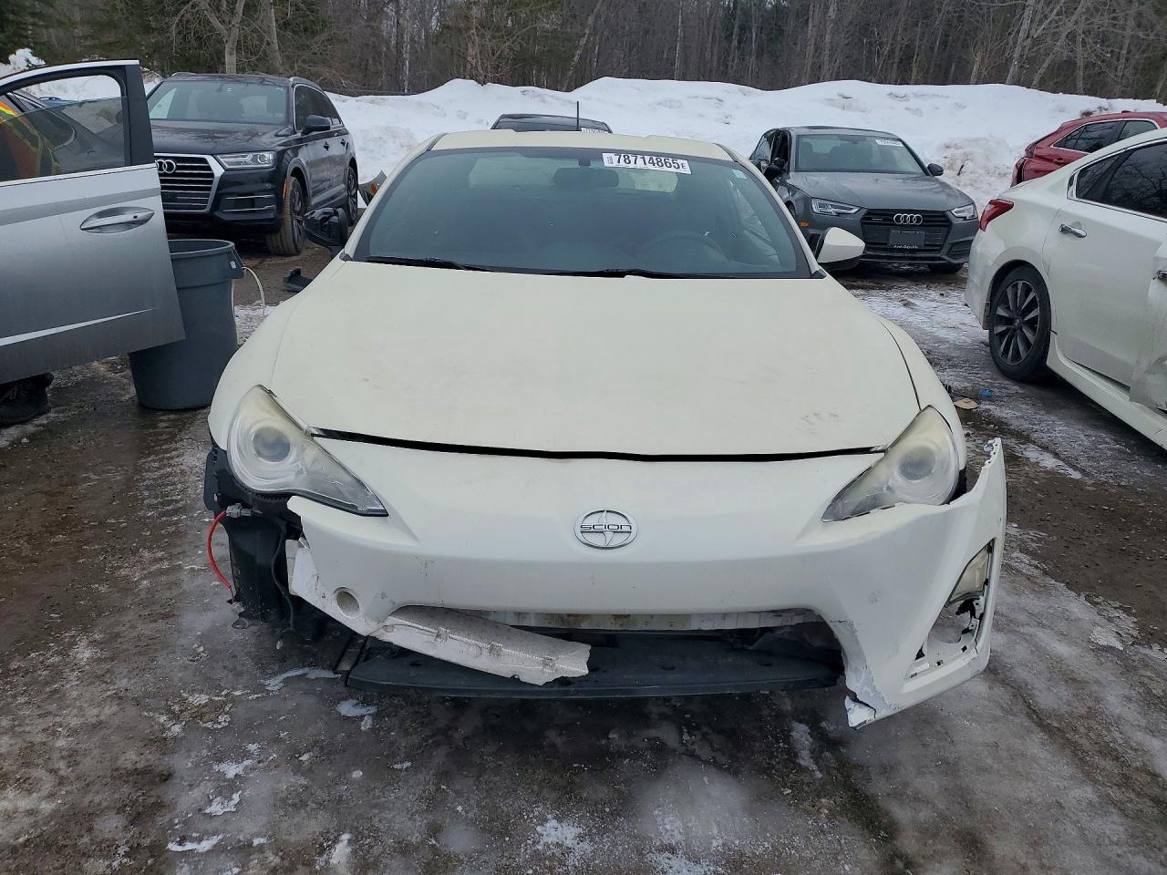 2013 Toyota Scion Fr-s Белый vin: JF1ZNAA10D2713549