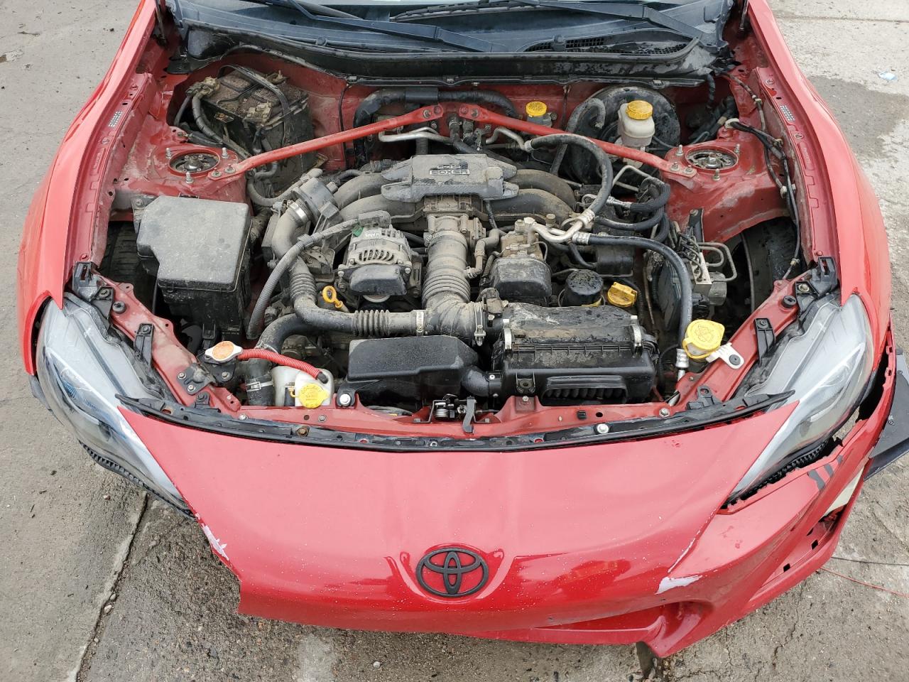 2014 Toyota Scion Fr-s Red vin: JF1ZNAA10E9710238