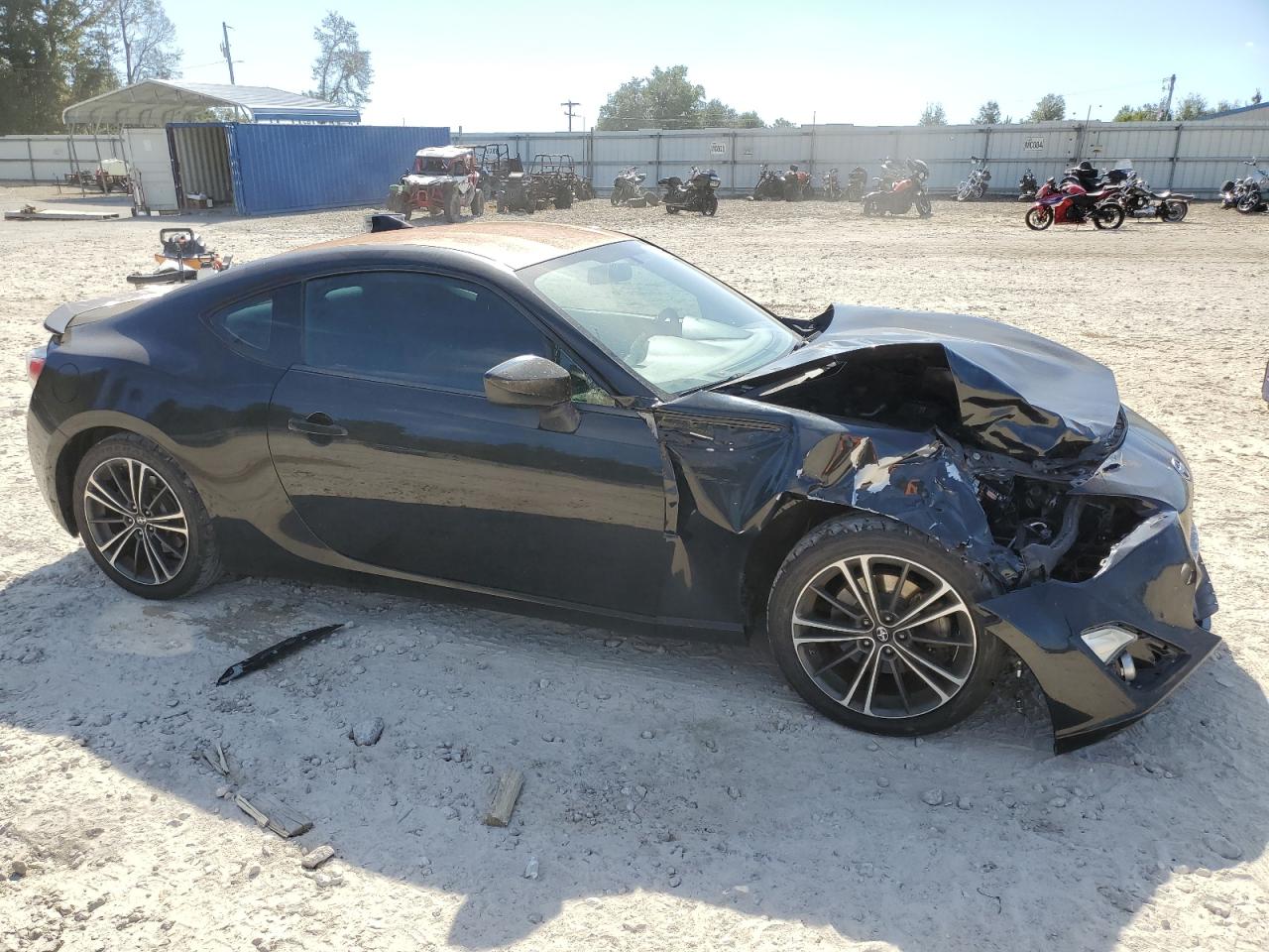 2015 Toyota Scion Fr-s Black vin: JF1ZNAA11F9705728