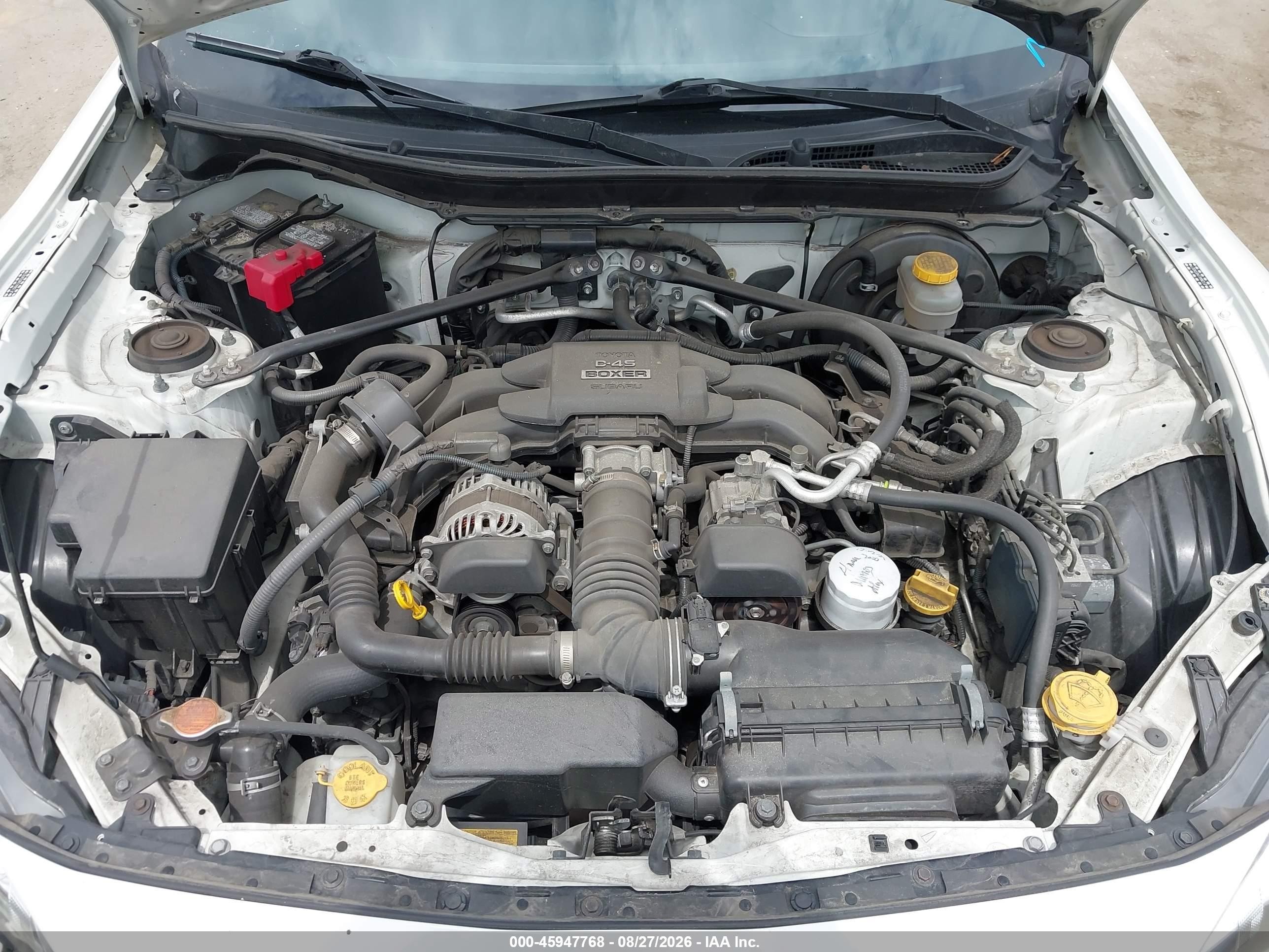 2017 Toyota 86   White vin: JF1ZNAA11H8704927