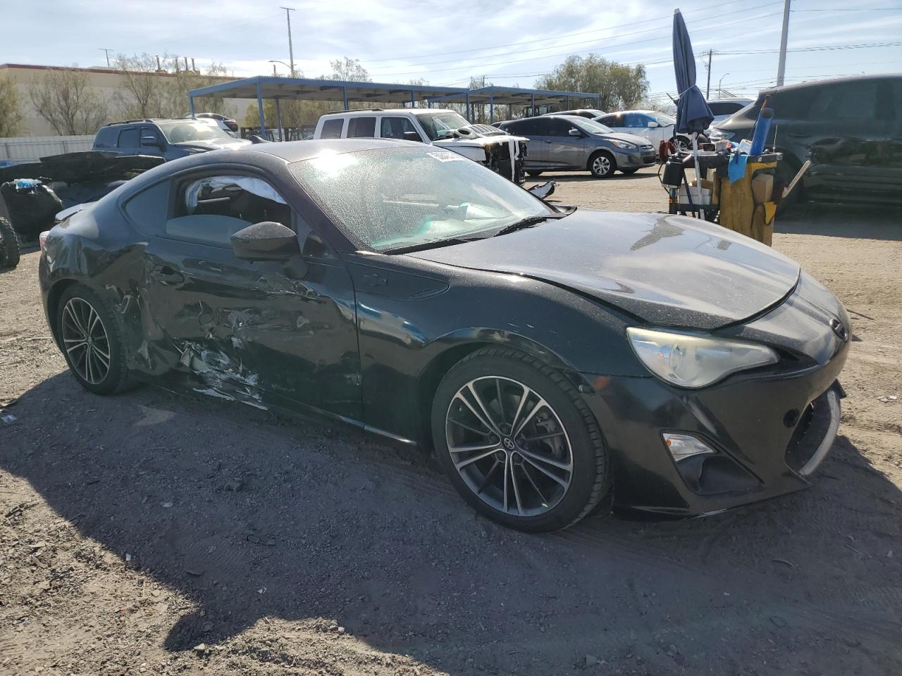 2014 Toyota Scion Fr-s Black vin: JF1ZNAA12E8706567