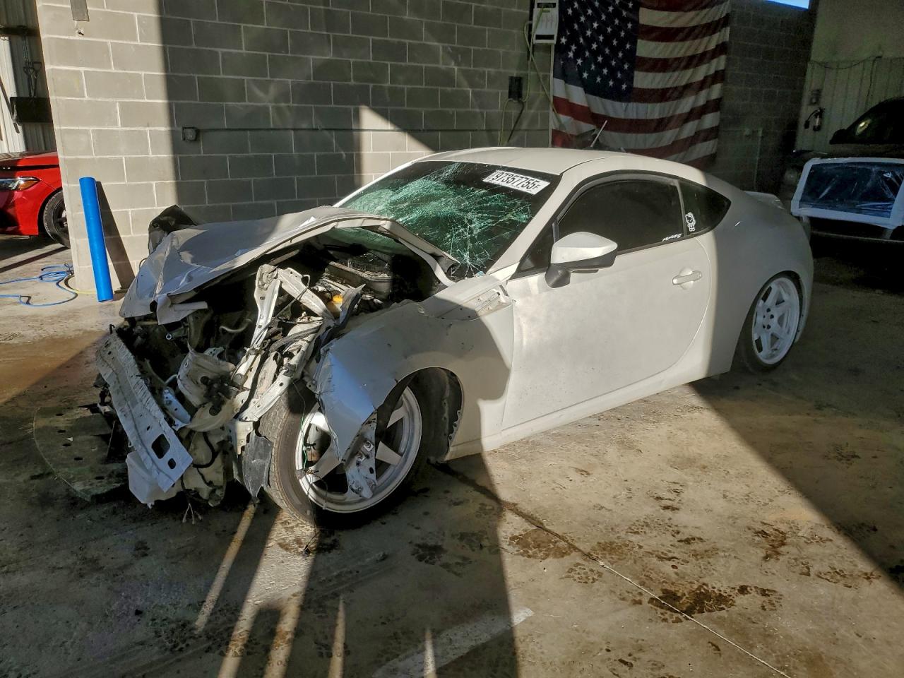 2014 Toyota Scion Fr-s White vin: JF1ZNAA13E9703915