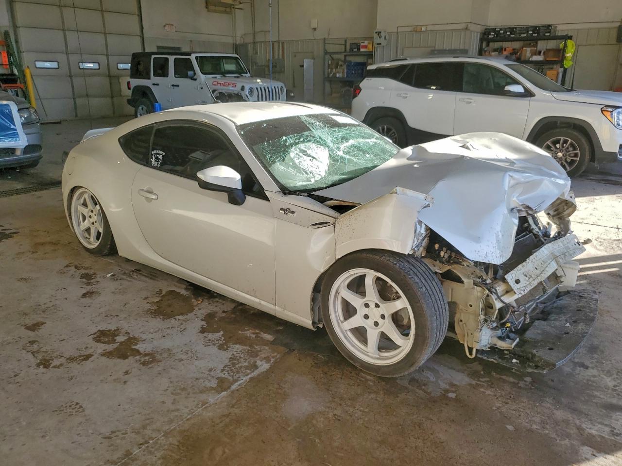 2014 Toyota Scion Fr-s White vin: JF1ZNAA13E9703915