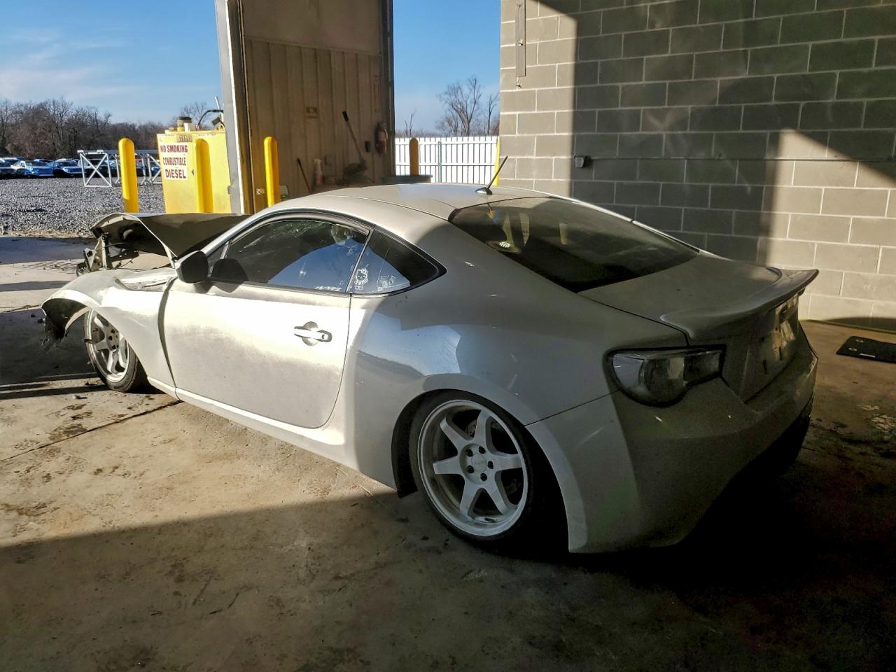 2014 Toyota Scion Fr-s White vin: JF1ZNAA13E9703915