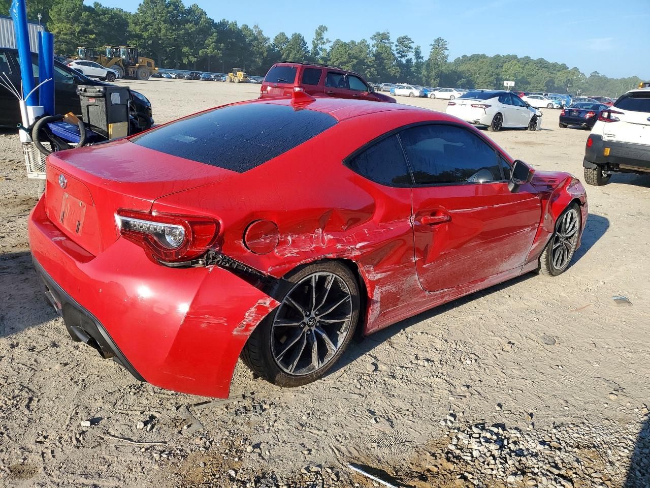 2017 Toyota 86 Base Red vin: JF1ZNAA14H9701269