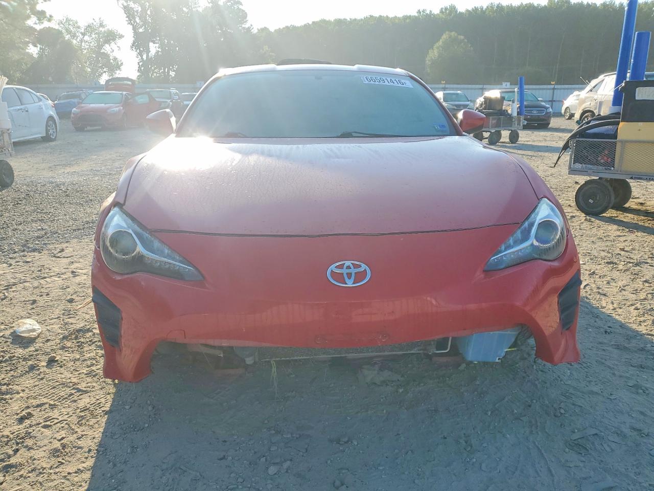 2017 Toyota 86 Base Red vin: JF1ZNAA14H9701269