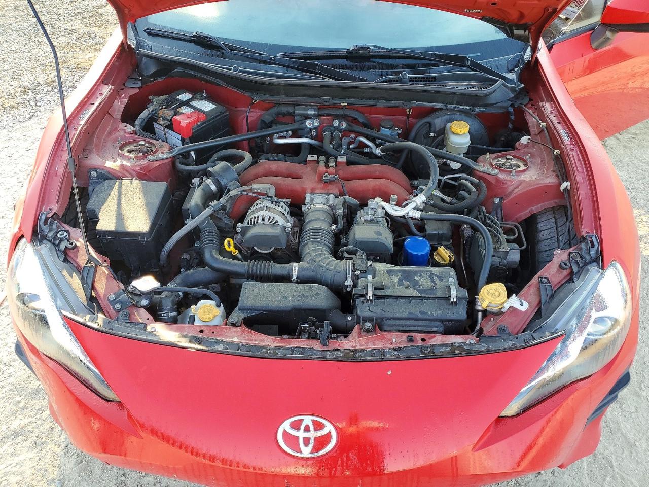2017 Toyota 86 Base Red vin: JF1ZNAA14H9701269
