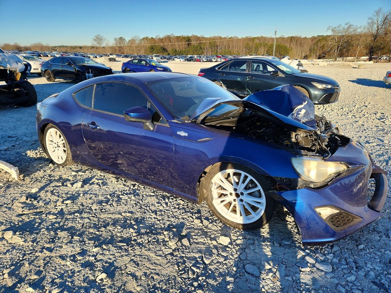 2013 Toyota Scion Fr-s Blue vin: JF1ZNAA15D1706800