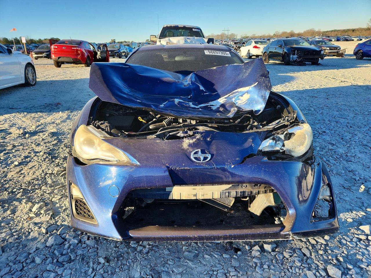 2013 Toyota Scion Fr-s Blue vin: JF1ZNAA15D1706800
