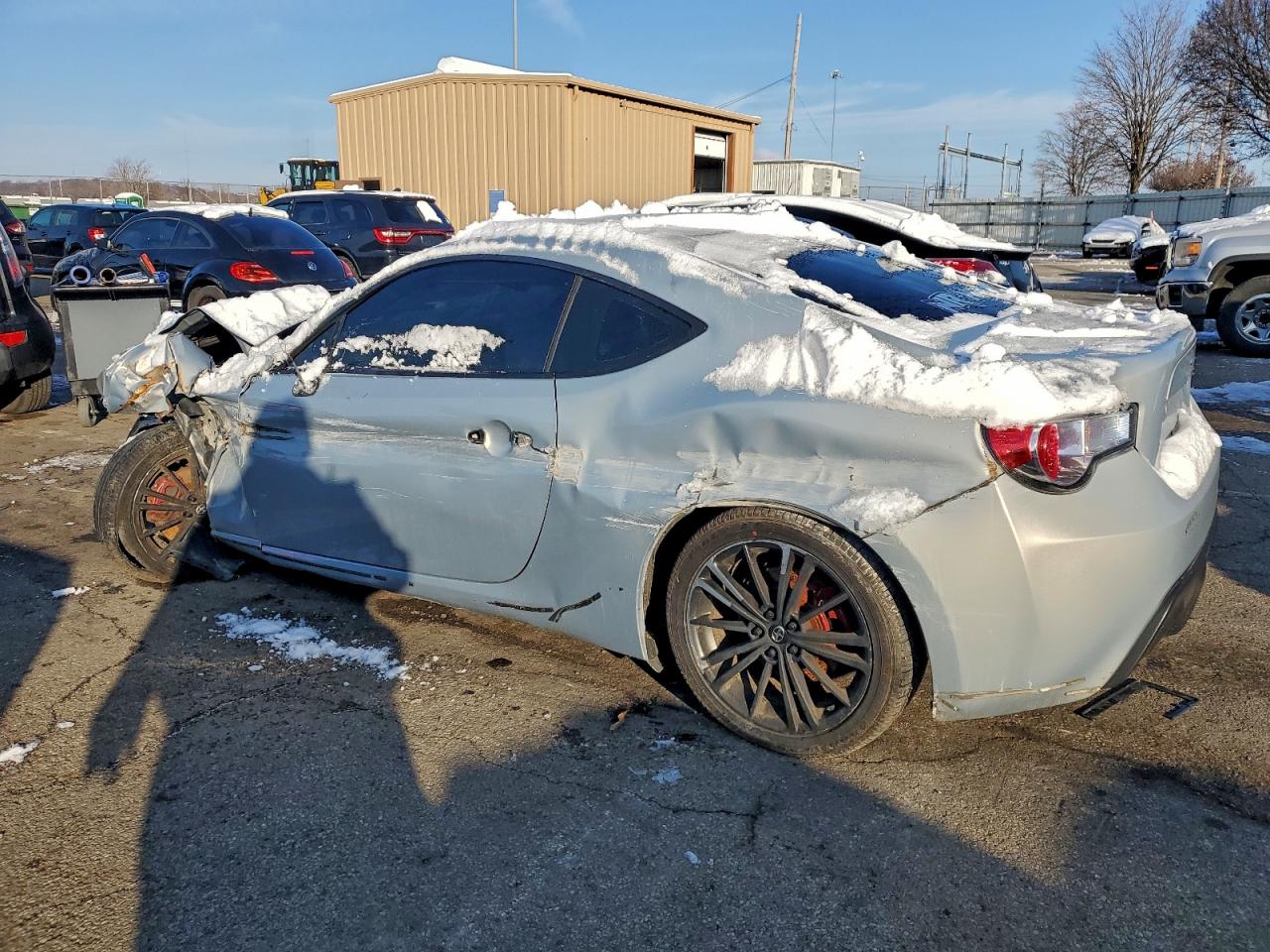 2013 Toyota Scion Fr-s Silver vin: JF1ZNAA15D2731058
