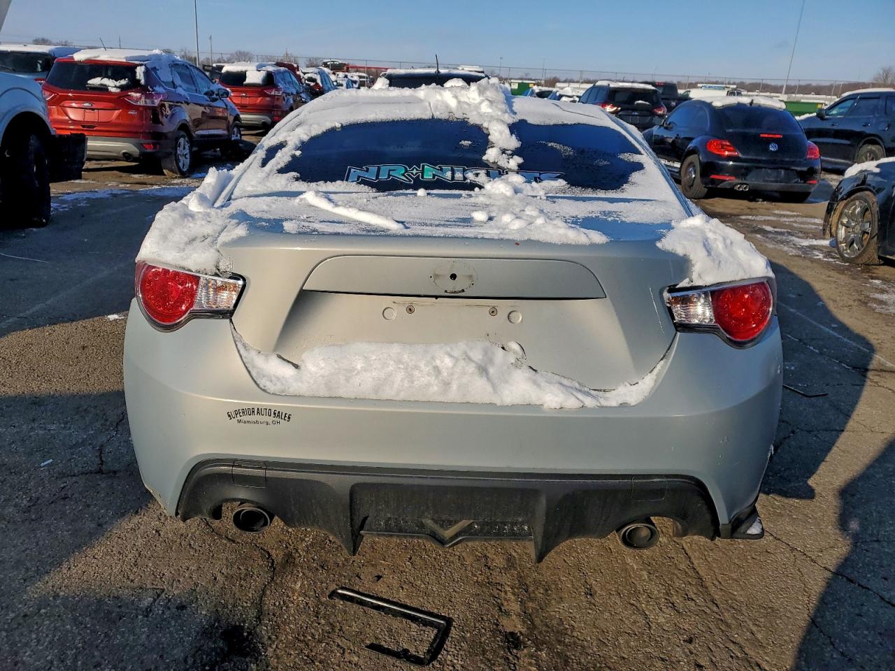 2013 Toyota Scion Fr-s Silver vin: JF1ZNAA15D2731058