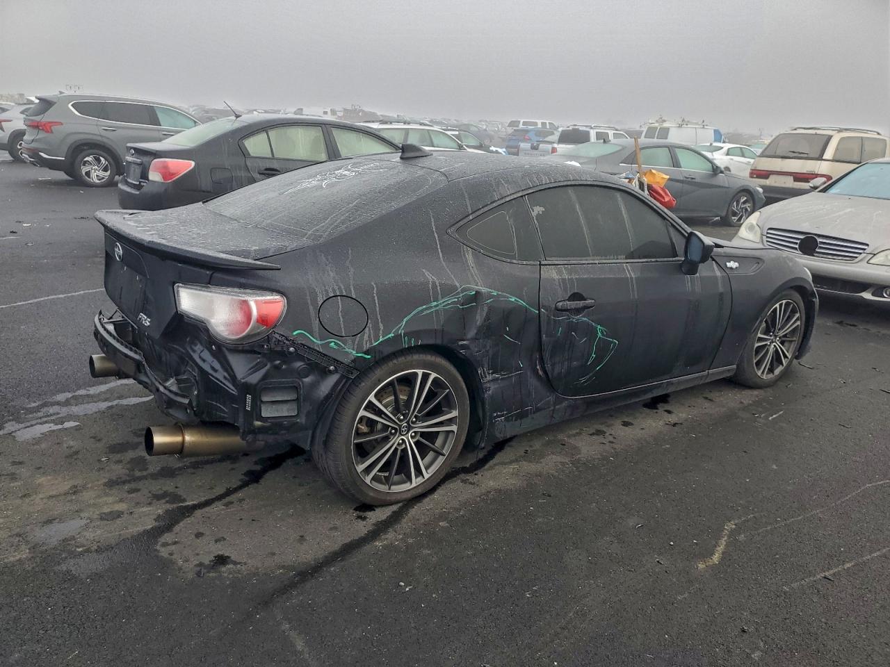2015 Toyota Scion Fr-s Черный vin: JF1ZNAA15F9712374