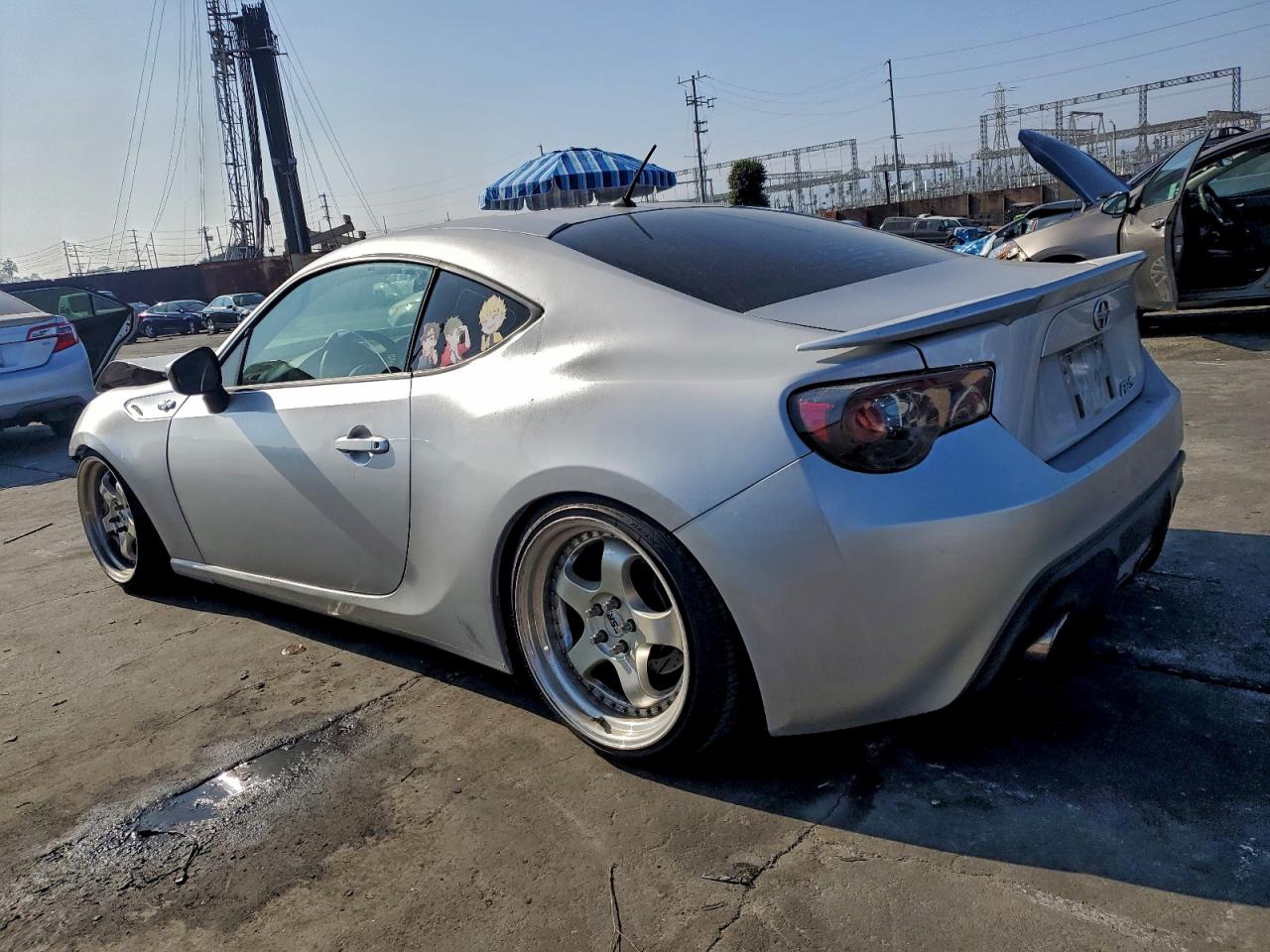 2014 Toyota Scion Fr-s Silver vin: JF1ZNAA17E8706645
