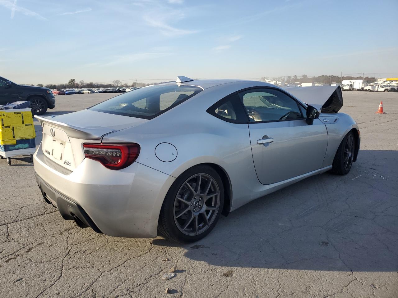 2014 Toyota Scion Fr-s Silver vin: JF1ZNAA18E8701860