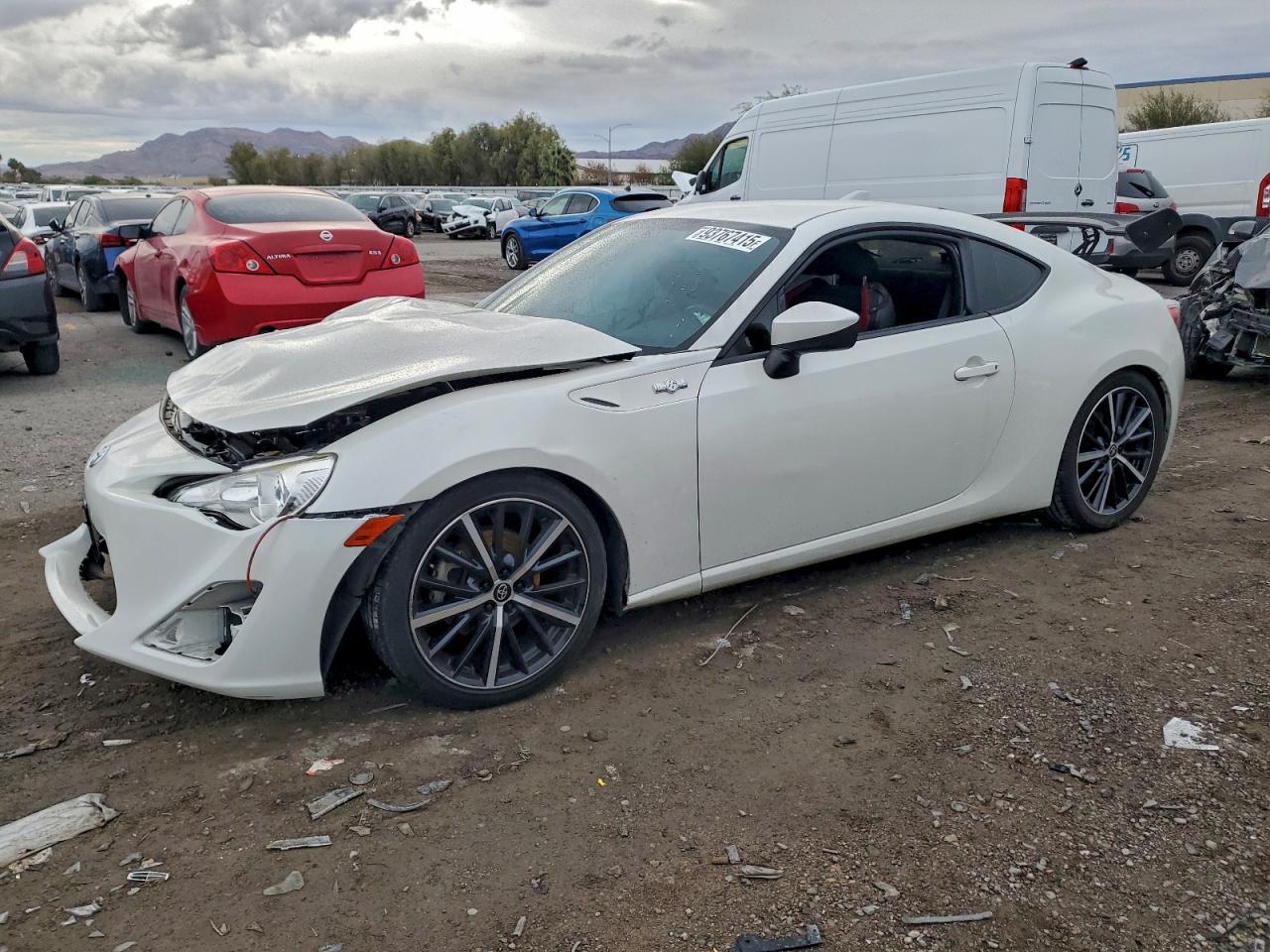 2015 Toyota Scion Fr-s Белый vin: JF1ZNAA18F9707122
