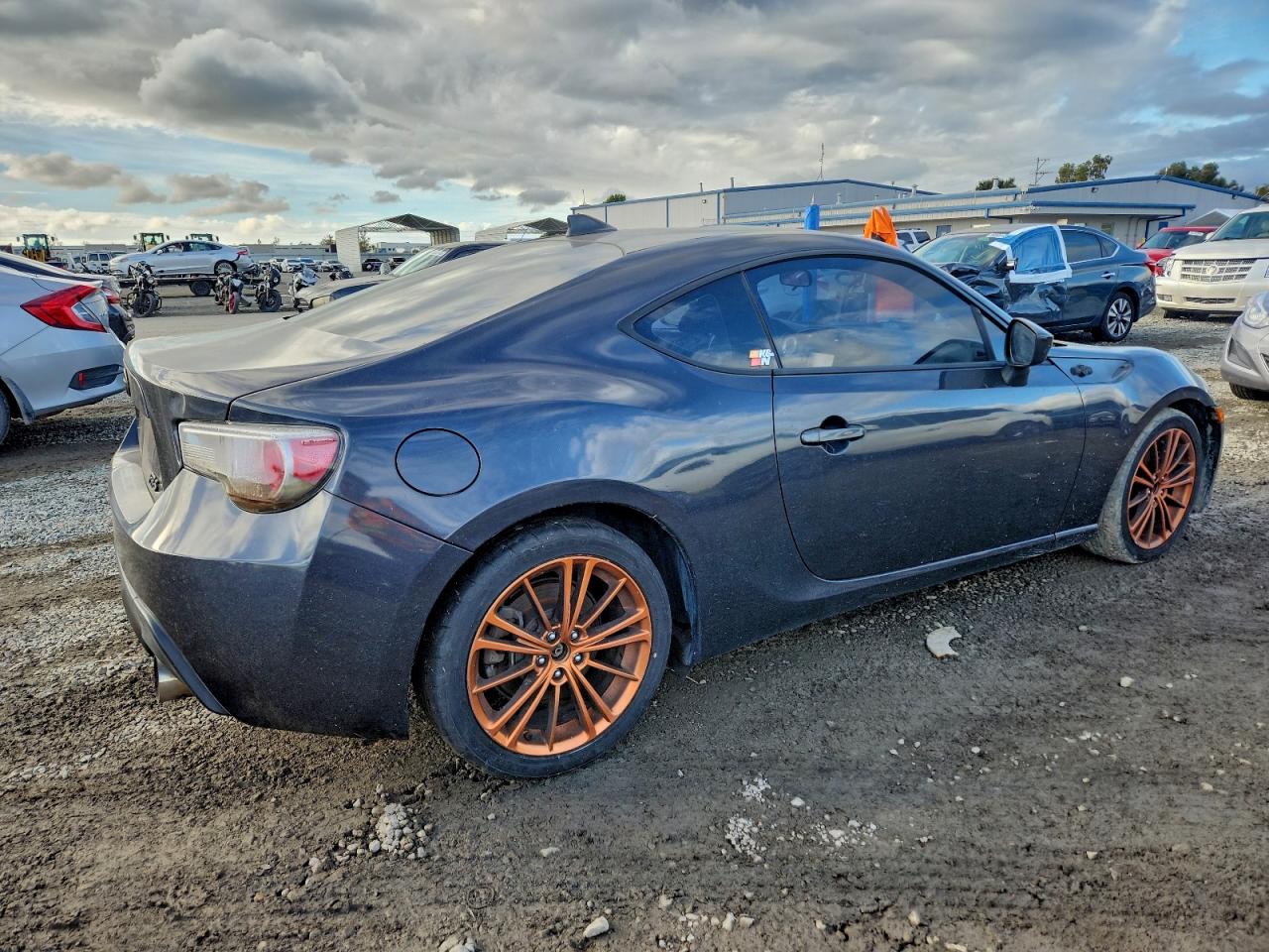 2015 Toyota Scion Fr-s Gray vin: JF1ZNAA19F9710806