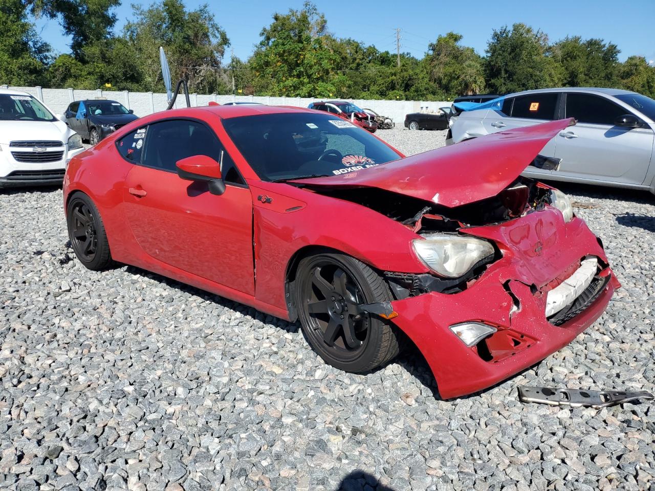 2015 Toyota Scion Fr-s Red vin: JF1ZNAA1XF9705484