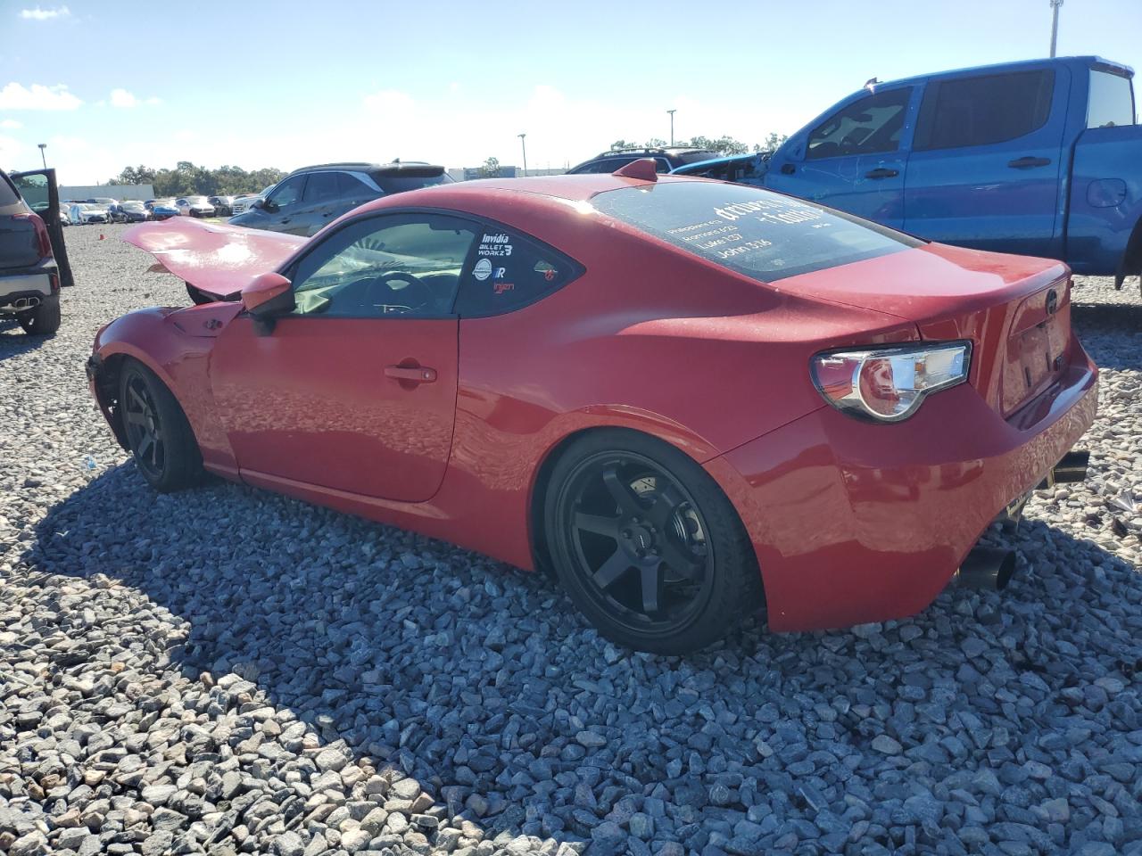 2015 Toyota Scion Fr-s Red vin: JF1ZNAA1XF9705484