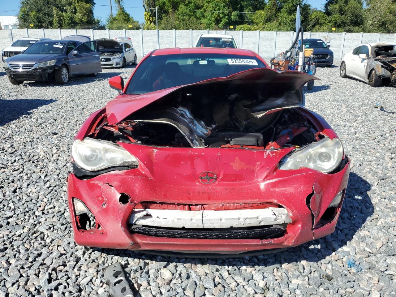 2015 Toyota Scion Fr-s Red vin: JF1ZNAA1XF9705484
