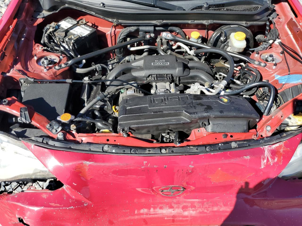 2015 Toyota Scion Fr-s Red vin: JF1ZNAA1XF9705484