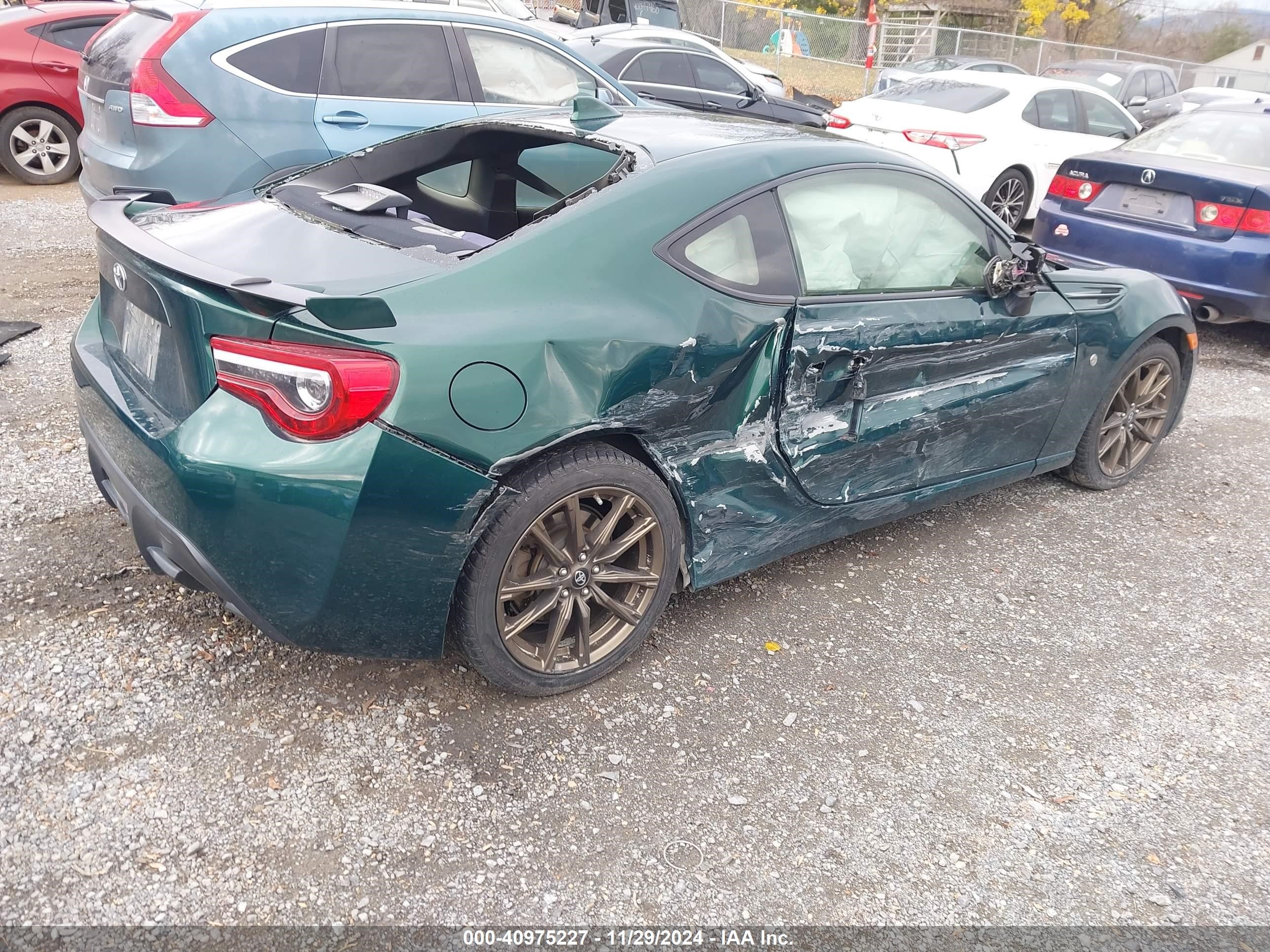 2020 Toyota 86 Hakone Edition Green vin: JF1ZNAE15L8750635