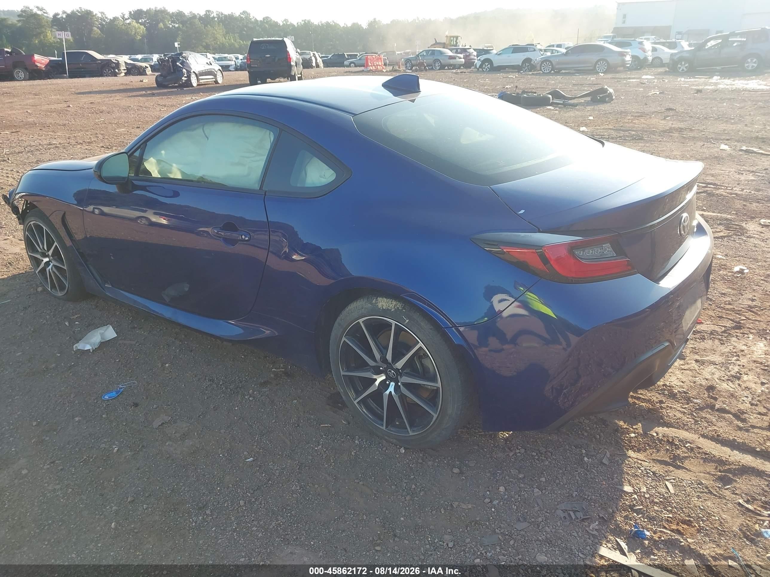 2022 Toyota Gr86 Синий vin: JF1ZNBC14N8753716