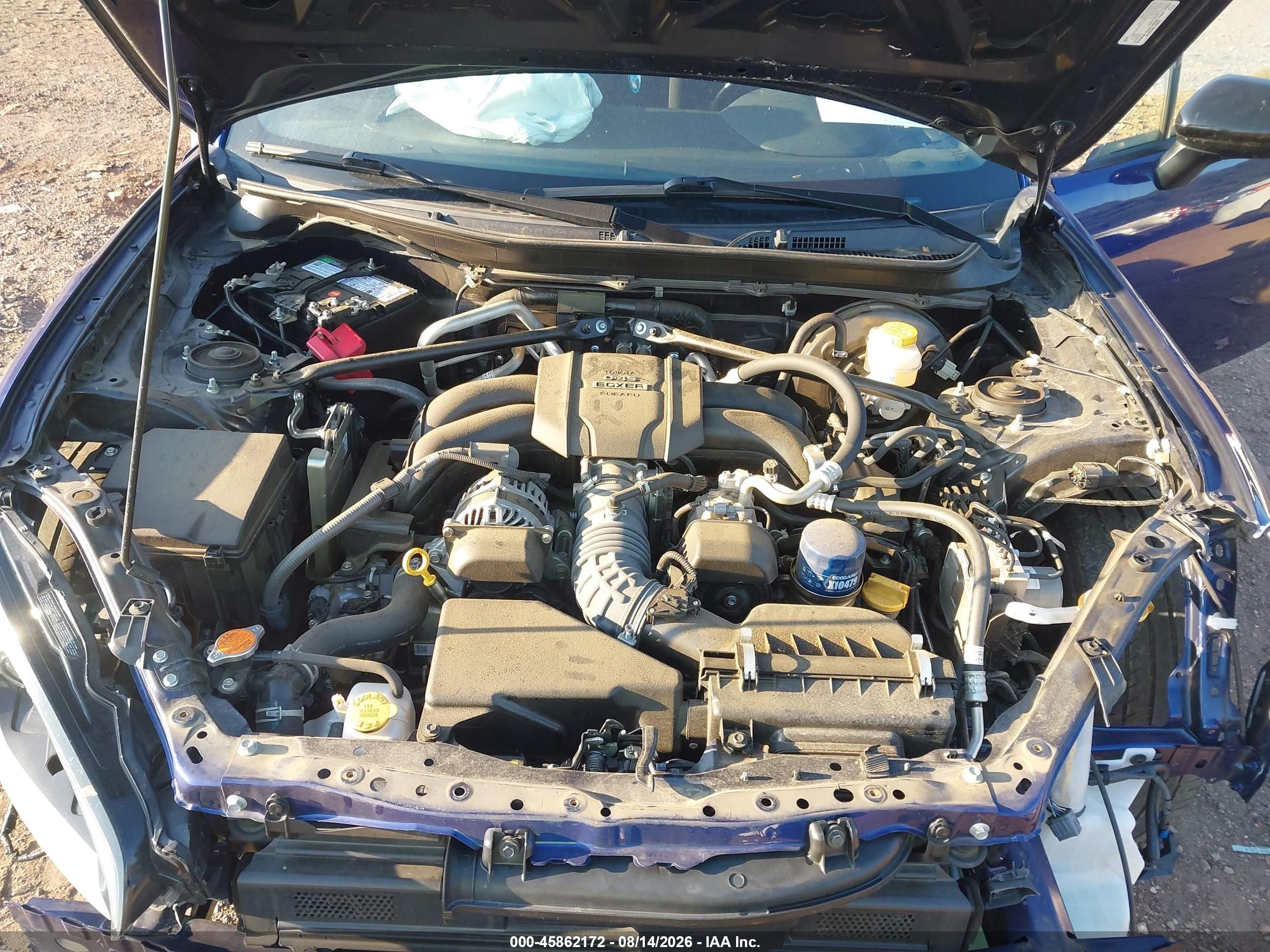 2022 Toyota Gr86 Синий vin: JF1ZNBC14N8753716