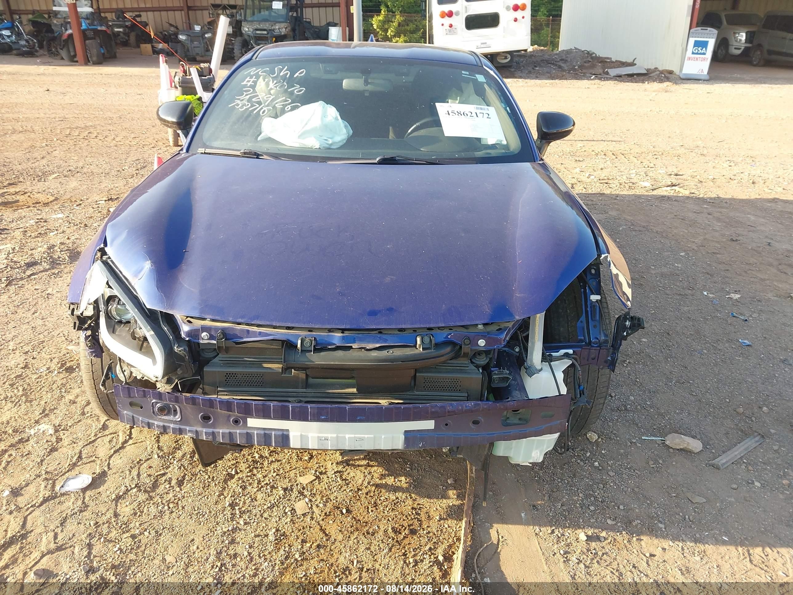 2022 Toyota Gr86 Синий vin: JF1ZNBC14N8753716