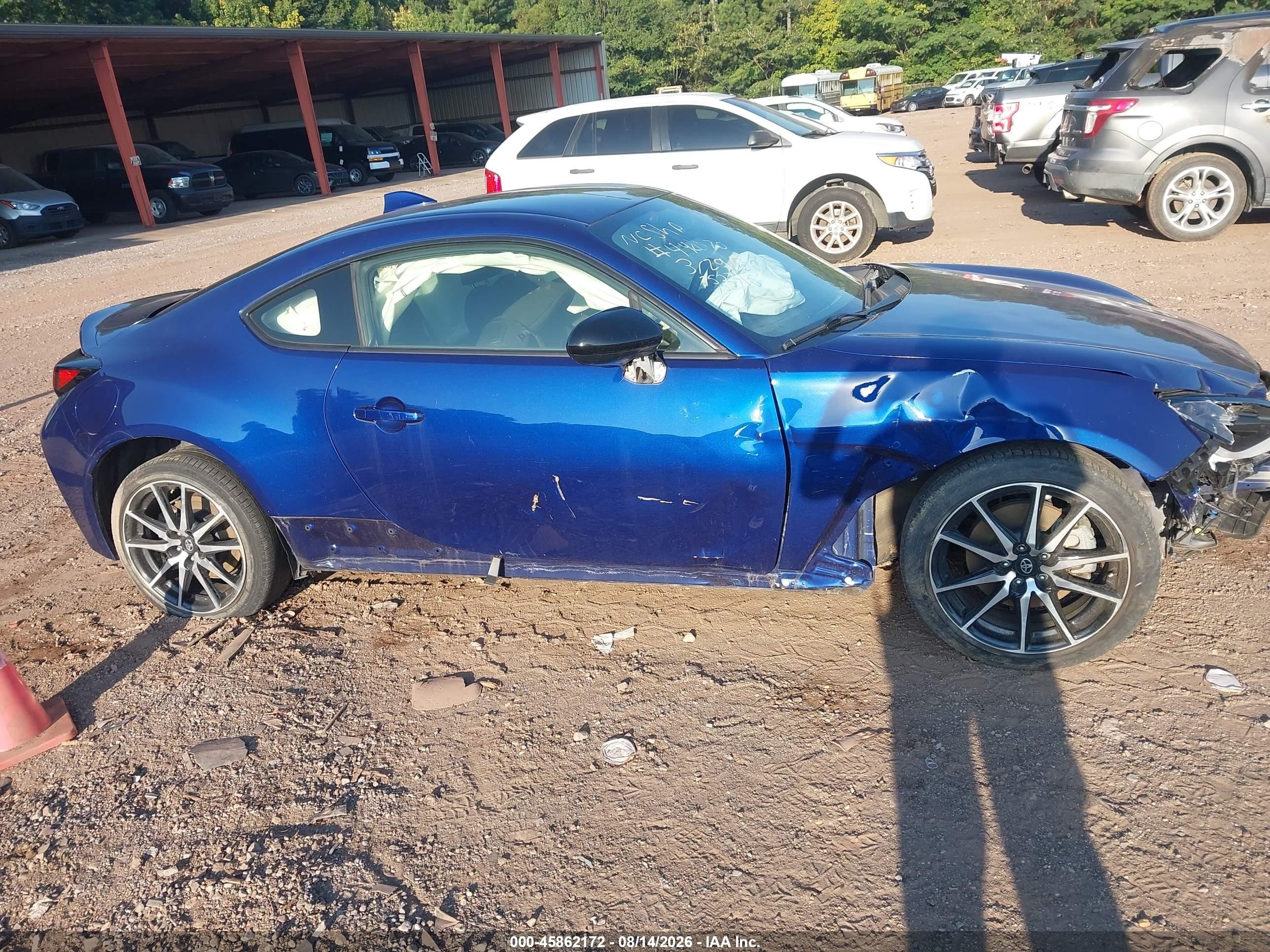 2022 Toyota Gr86 Синий vin: JF1ZNBC14N8753716