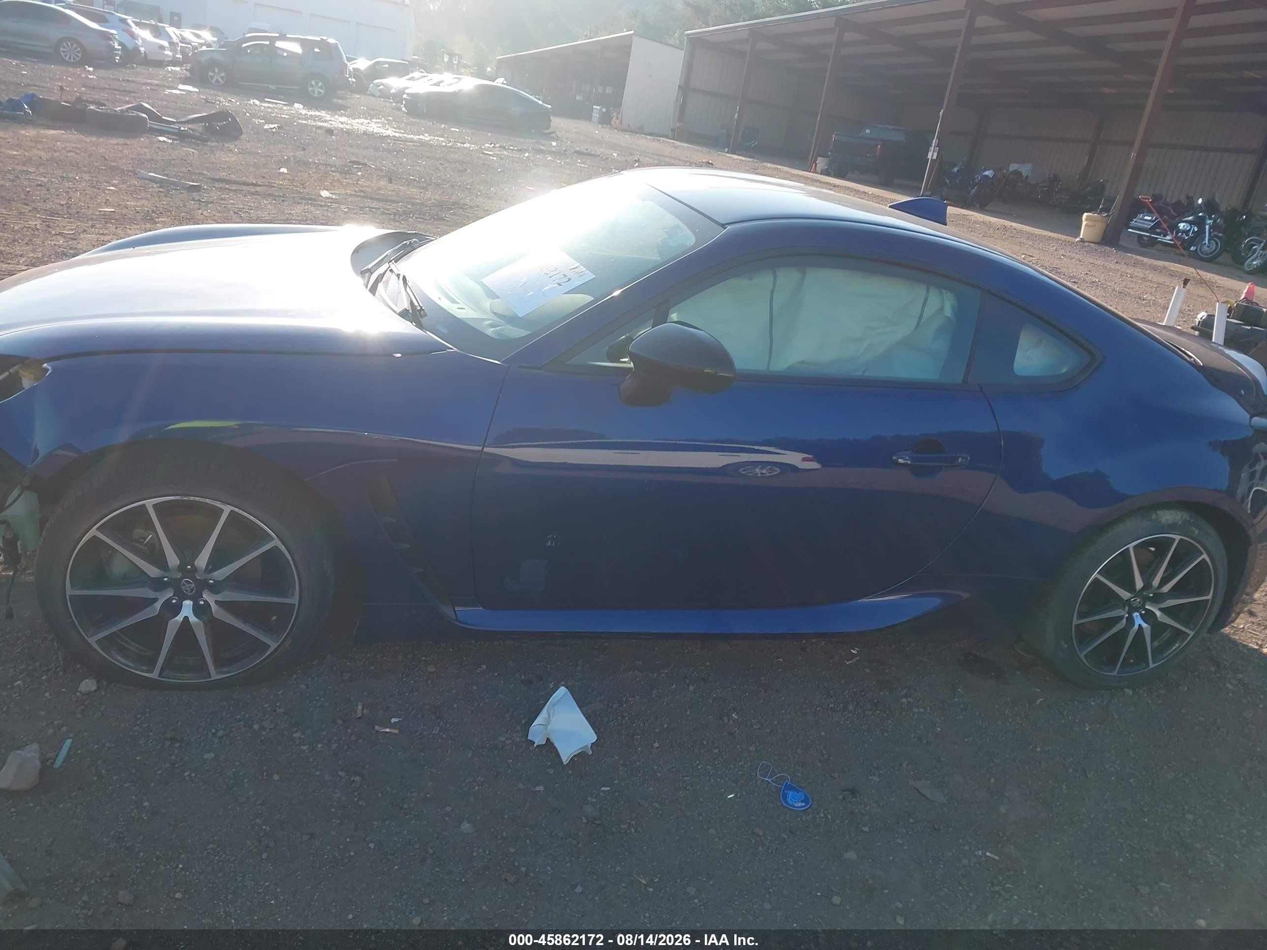2022 Toyota Gr86 Синий vin: JF1ZNBC14N8753716