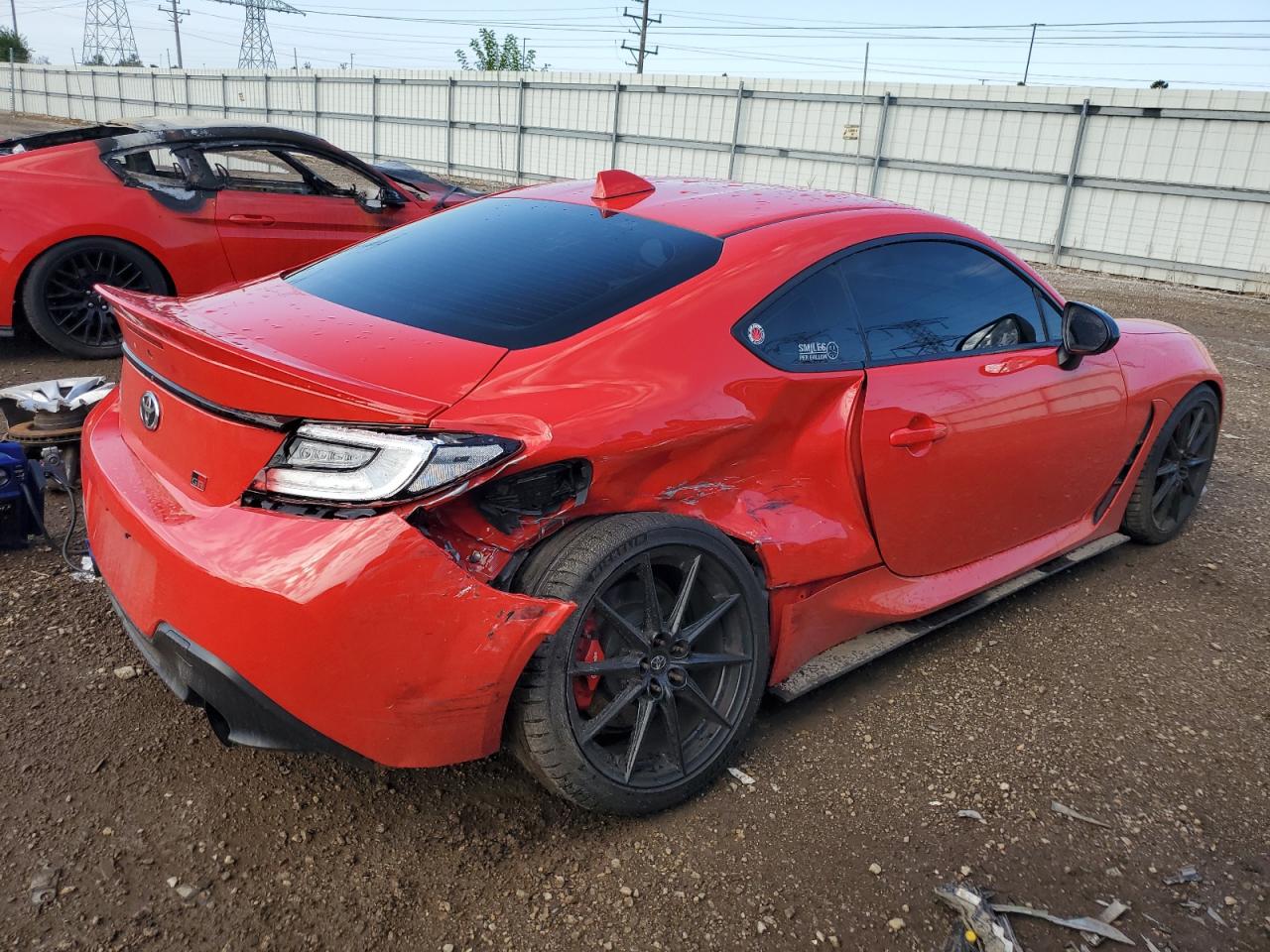 2024 Toyota Gr 86 Premium Red vin: JF1ZNBE11R9754951