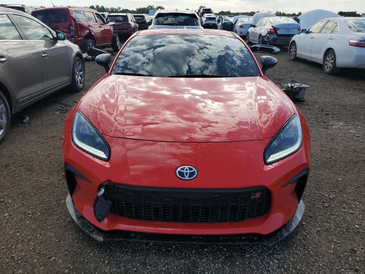 2024 Toyota Gr 86 Premium Red vin: JF1ZNBE11R9754951