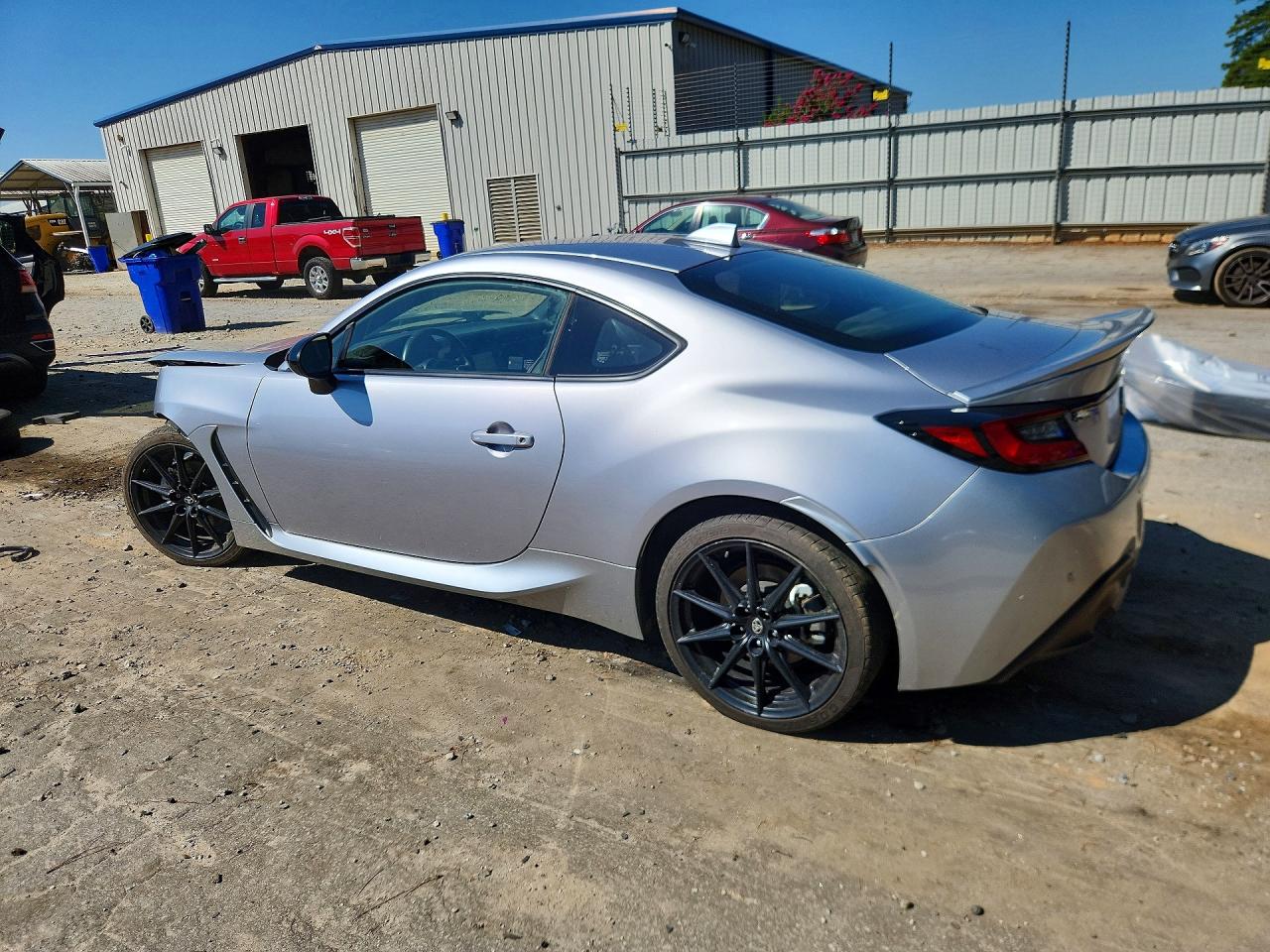 2024 Toyota Gr 86 Premium Silver vin: JF1ZNBE16R8755616
