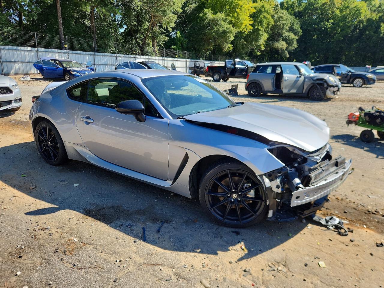 2024 Toyota Gr 86 Premium Silver vin: JF1ZNBE16R8755616