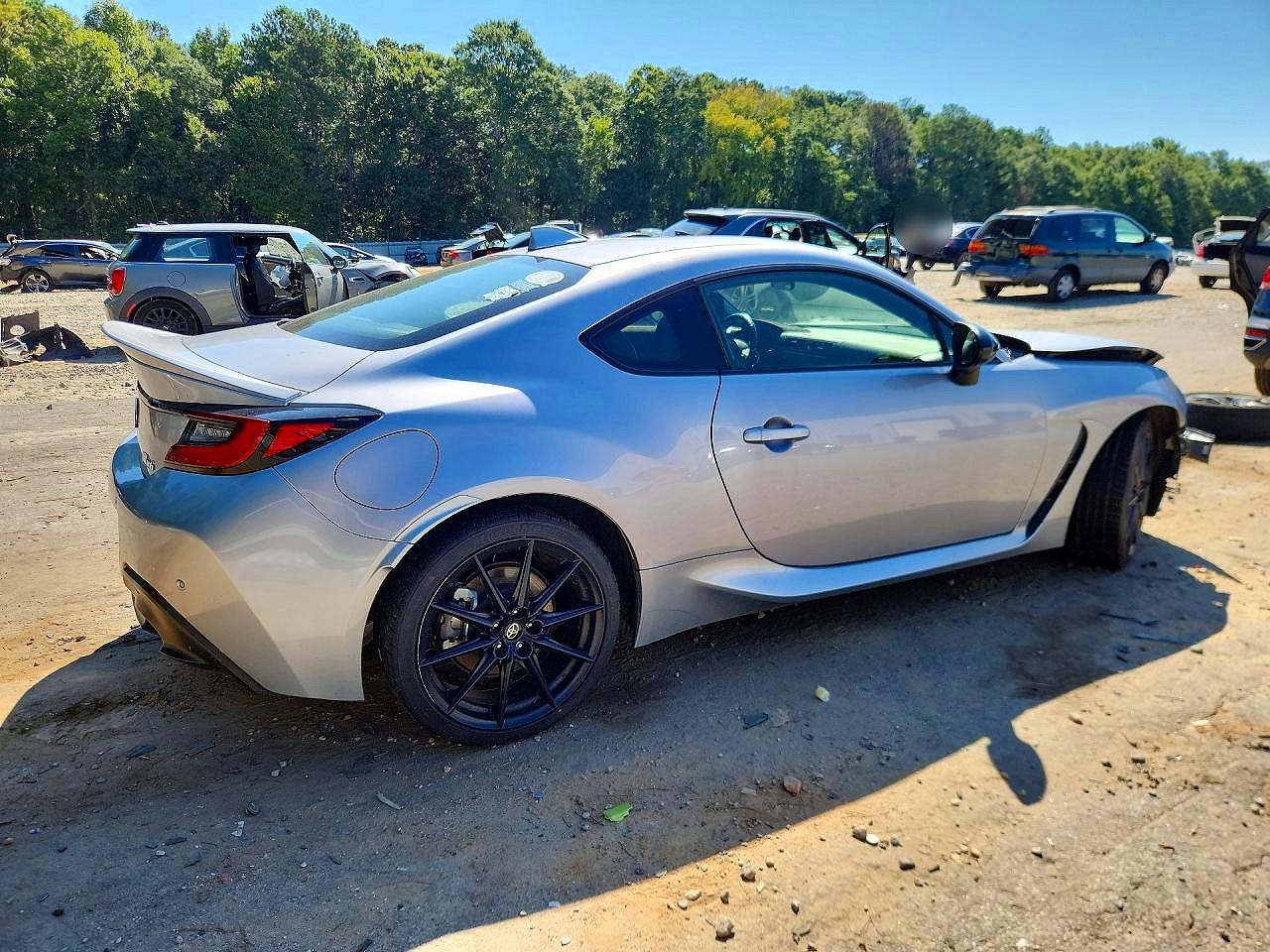 2024 Toyota Gr 86 Premium Silver vin: JF1ZNBE16R8755616