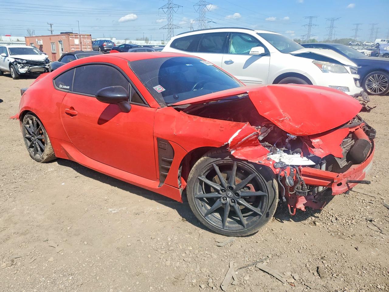 2023 Toyota Gr 86 Premium Red vin: JF1ZNBF17P8760609