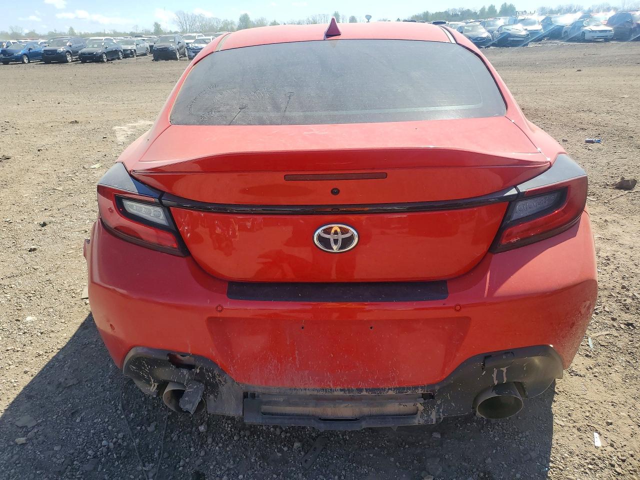 2023 Toyota Gr 86 Premium Red vin: JF1ZNBF17P8760609