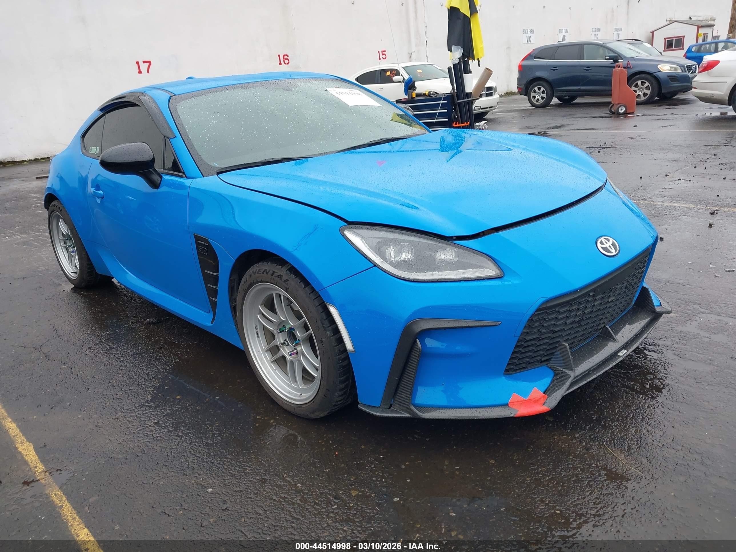 2022 Toyota Gr86 Premium Blue vin: JF1ZNBF18N8750376