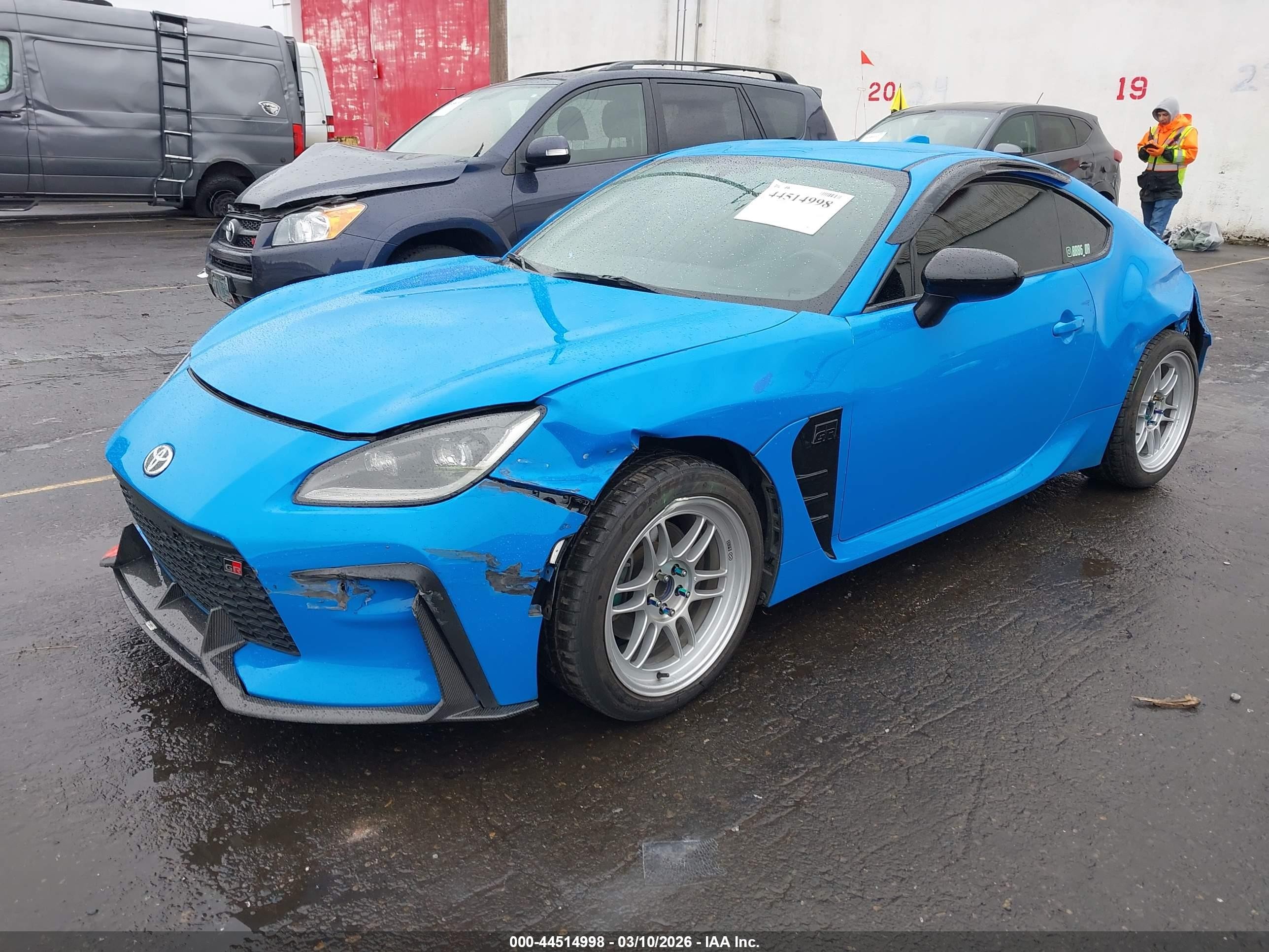 2022 Toyota Gr86 Premium Blue vin: JF1ZNBF18N8750376