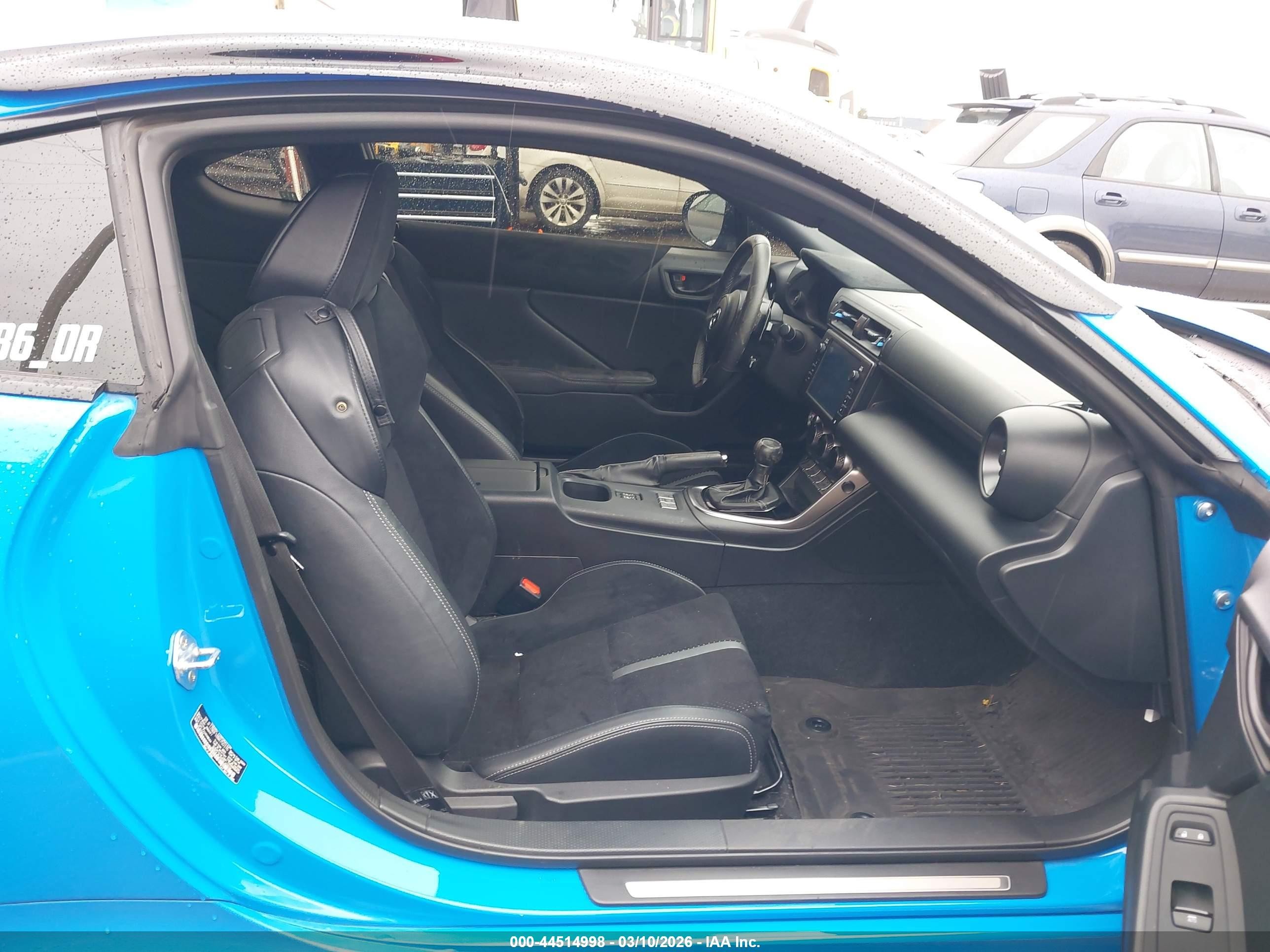 2022 Toyota Gr86 Premium Blue vin: JF1ZNBF18N8750376