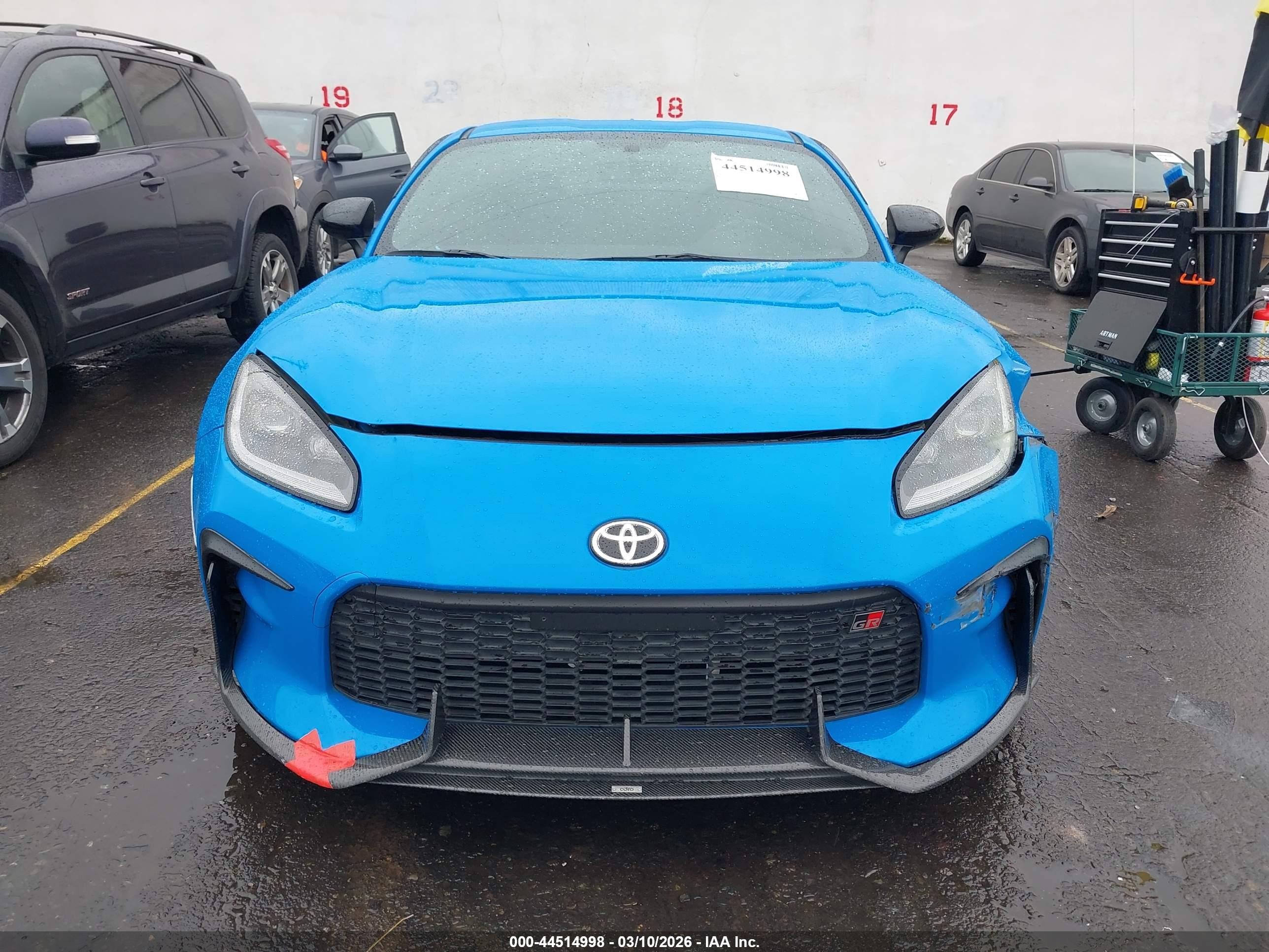 2022 Toyota Gr86 Premium Blue vin: JF1ZNBF18N8750376