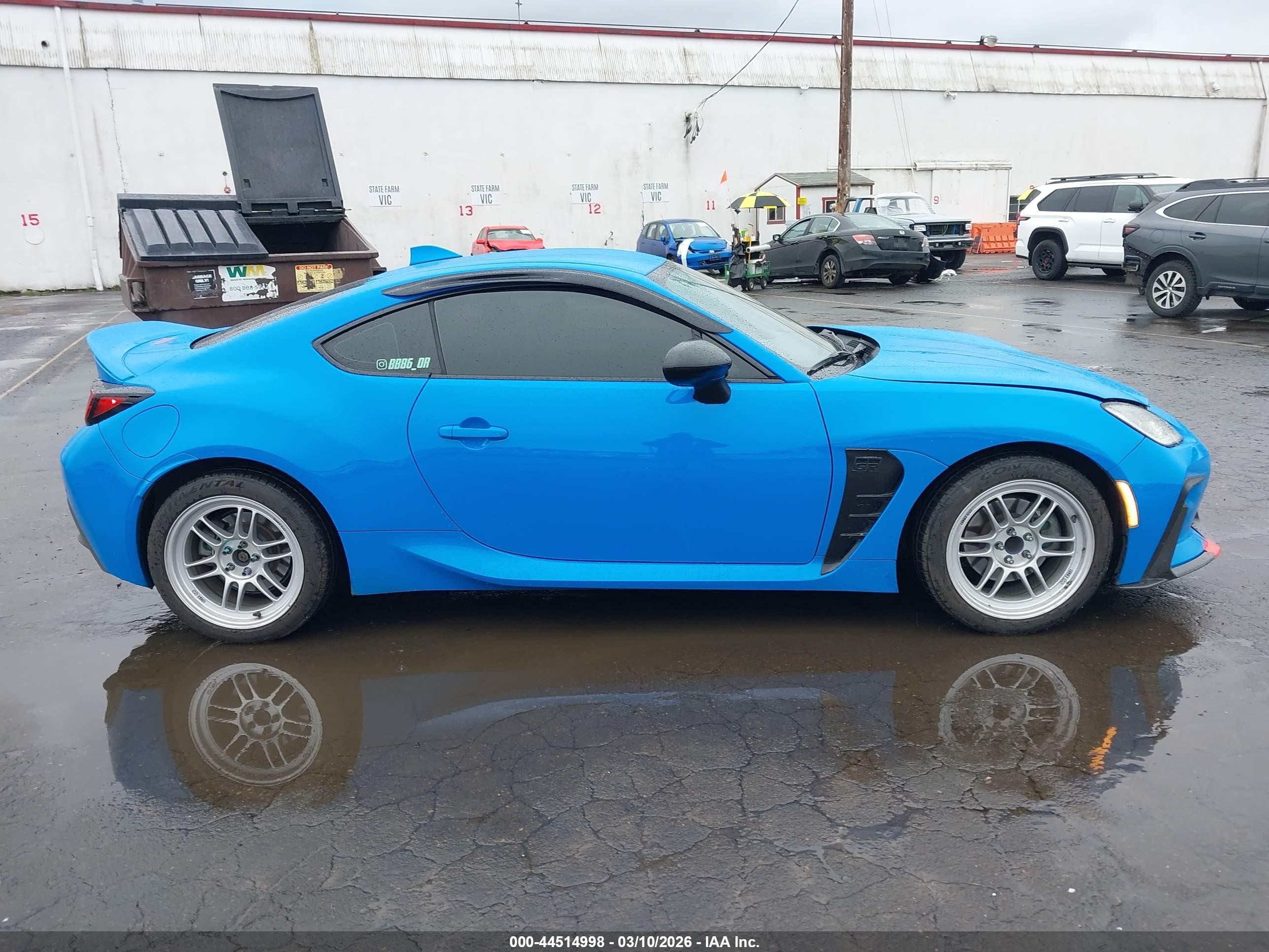 2022 Toyota Gr86 Premium Blue vin: JF1ZNBF18N8750376