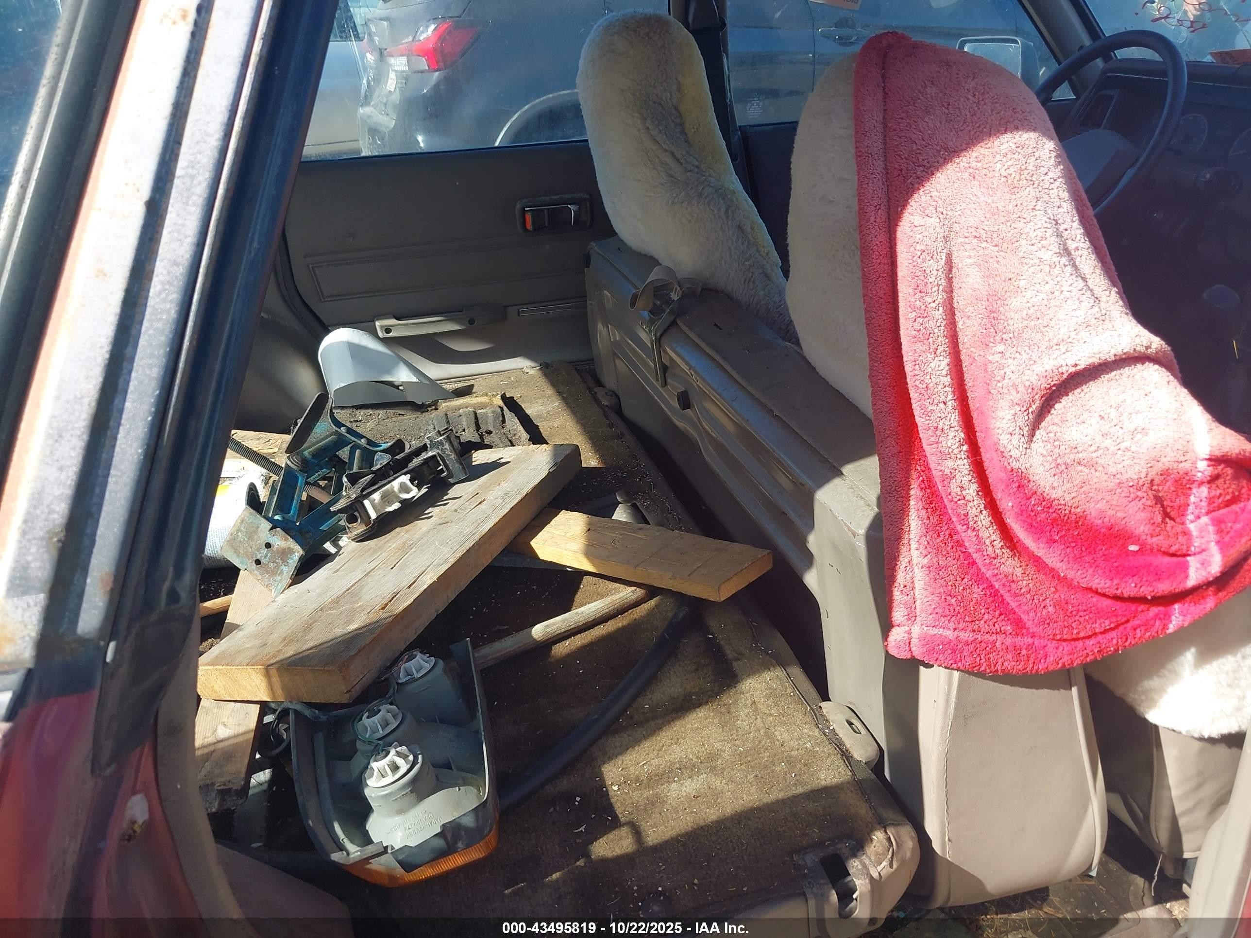 1984 Subaru Gl 4wd Red vin: JF2AM53BXEE403546