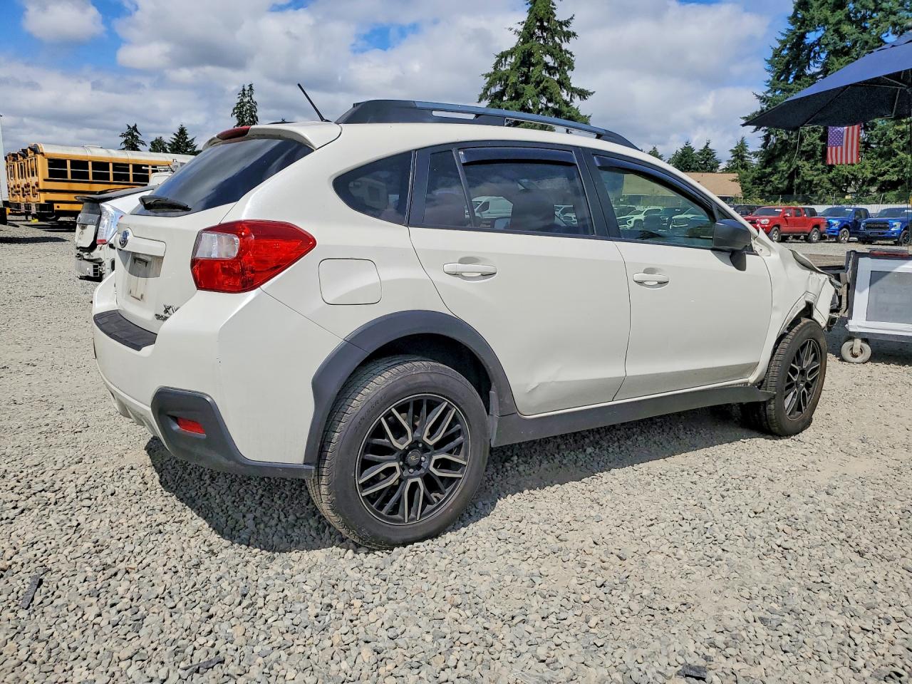 2015 Subaru Xv Crosstrek Белый vin: JF2GPAAC7F9311309