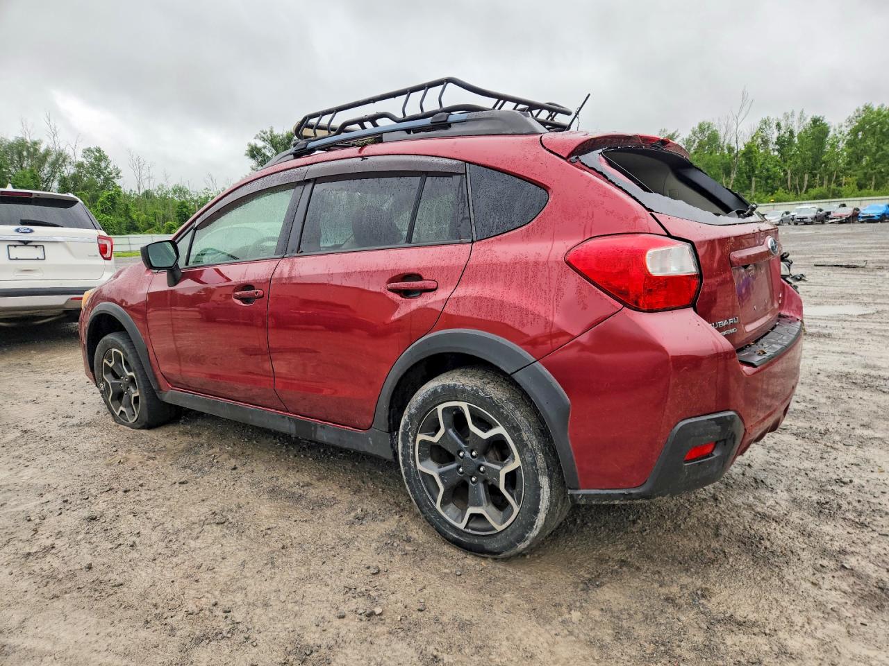 2015 Subaru Xv Crosstrek Burgundy vin: JF2GPAAC7FG272961