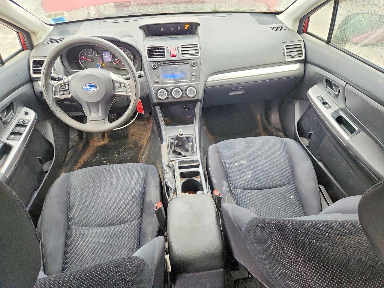 2015 Subaru Xv Crosstrek Burgundy vin: JF2GPAAC7FG272961